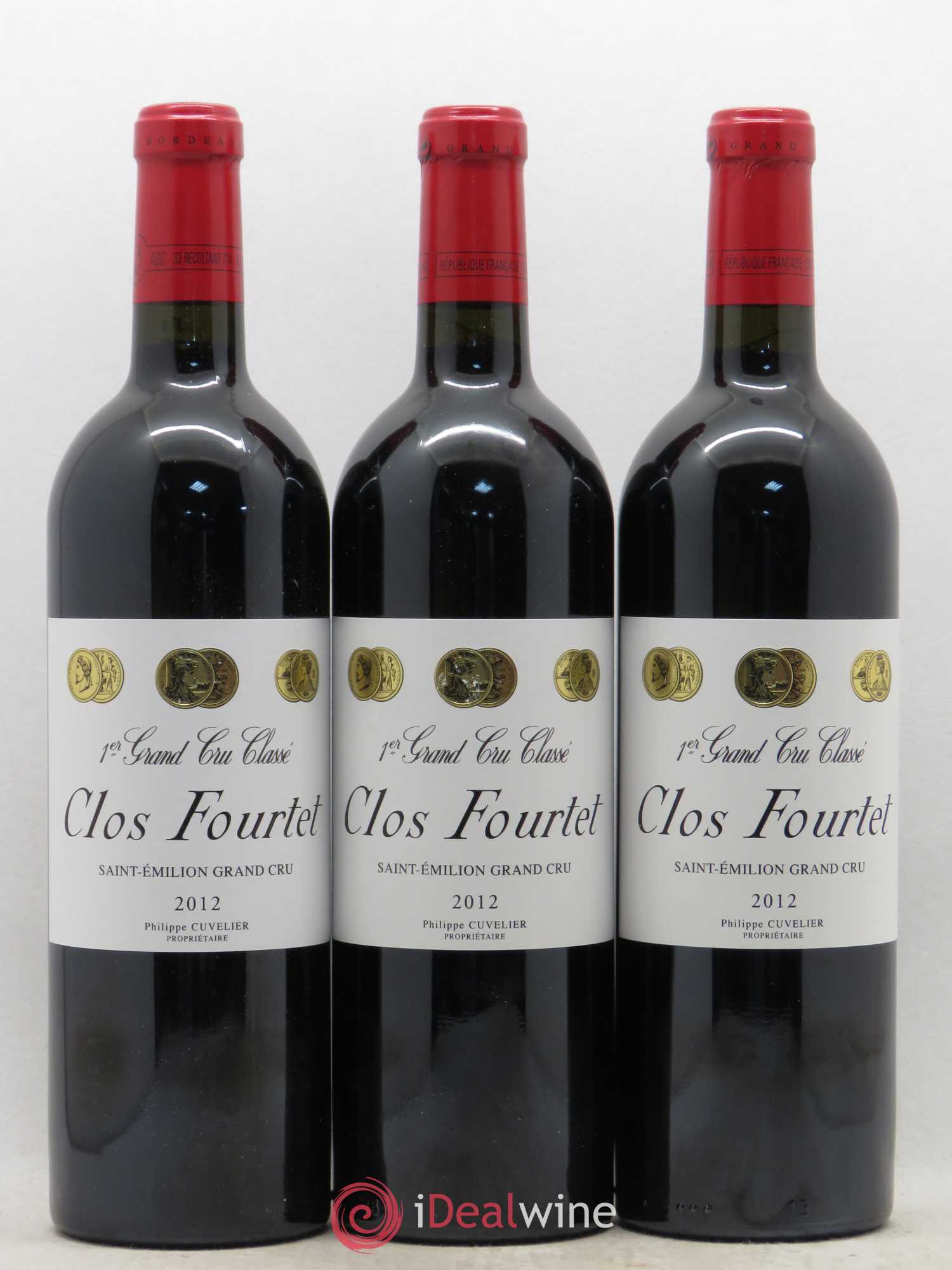 Clos Fourtet 1er Grand Cru Classé B 2012 - Lot de 6 bouteilles - 2
