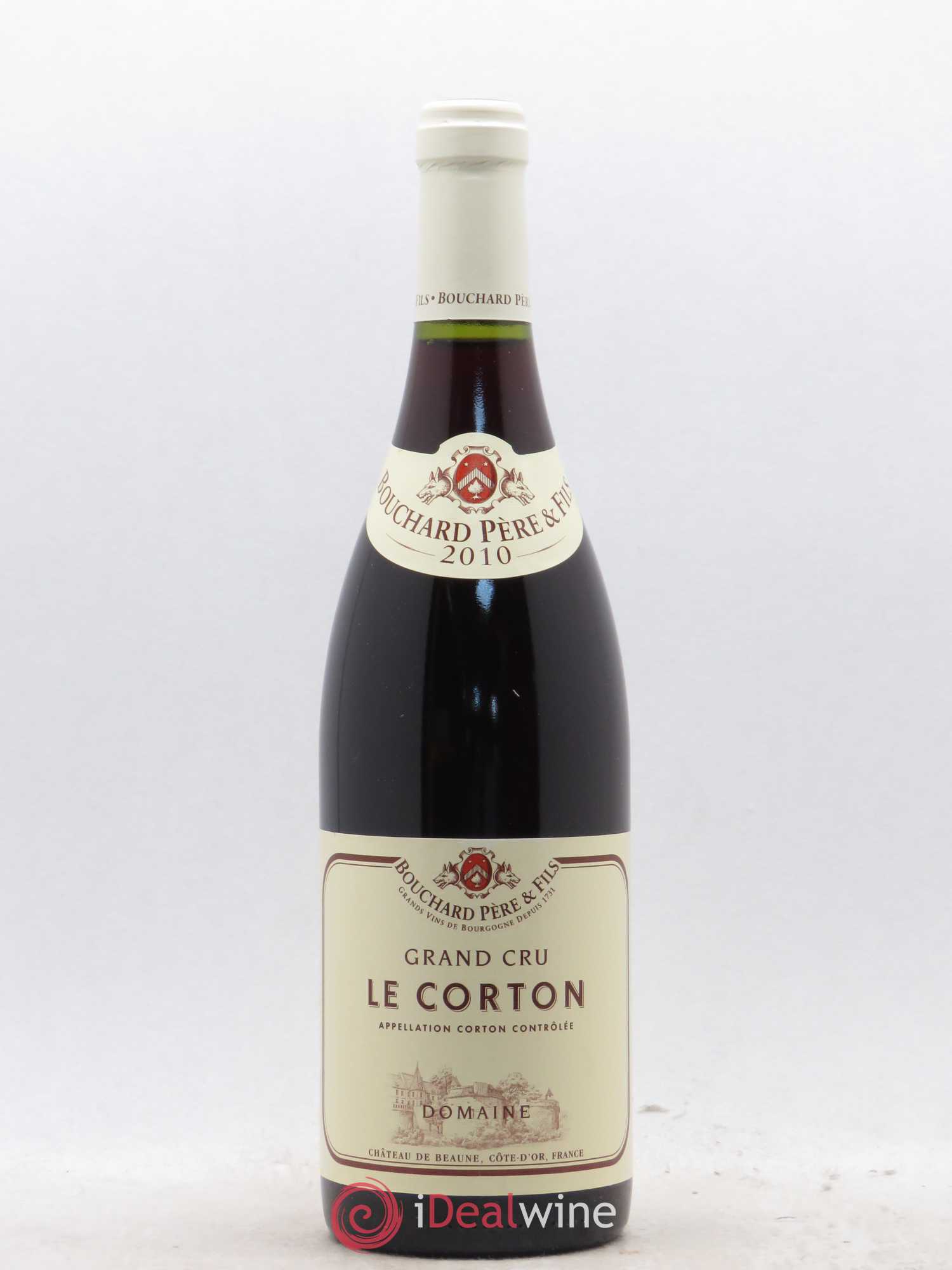 Corton Grand Cru Le Corton Bouchard Père & Fils 2010 - Lot de 1 bouteille - 0