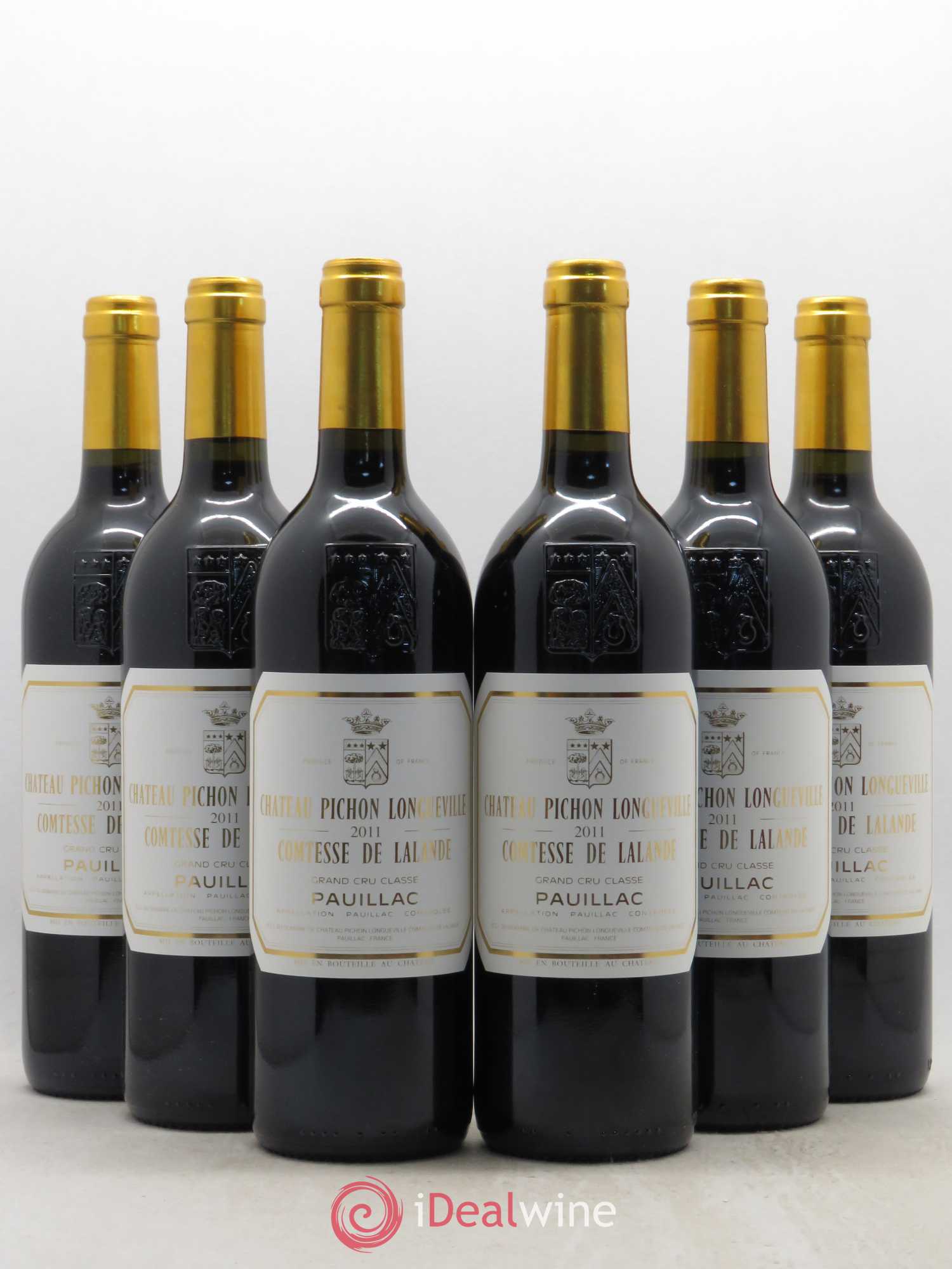 Château Pichon Longueville Comtesse de Lalande 2ème Grand Cru Classé 2011 - Lot de 6 bouteilles - 0