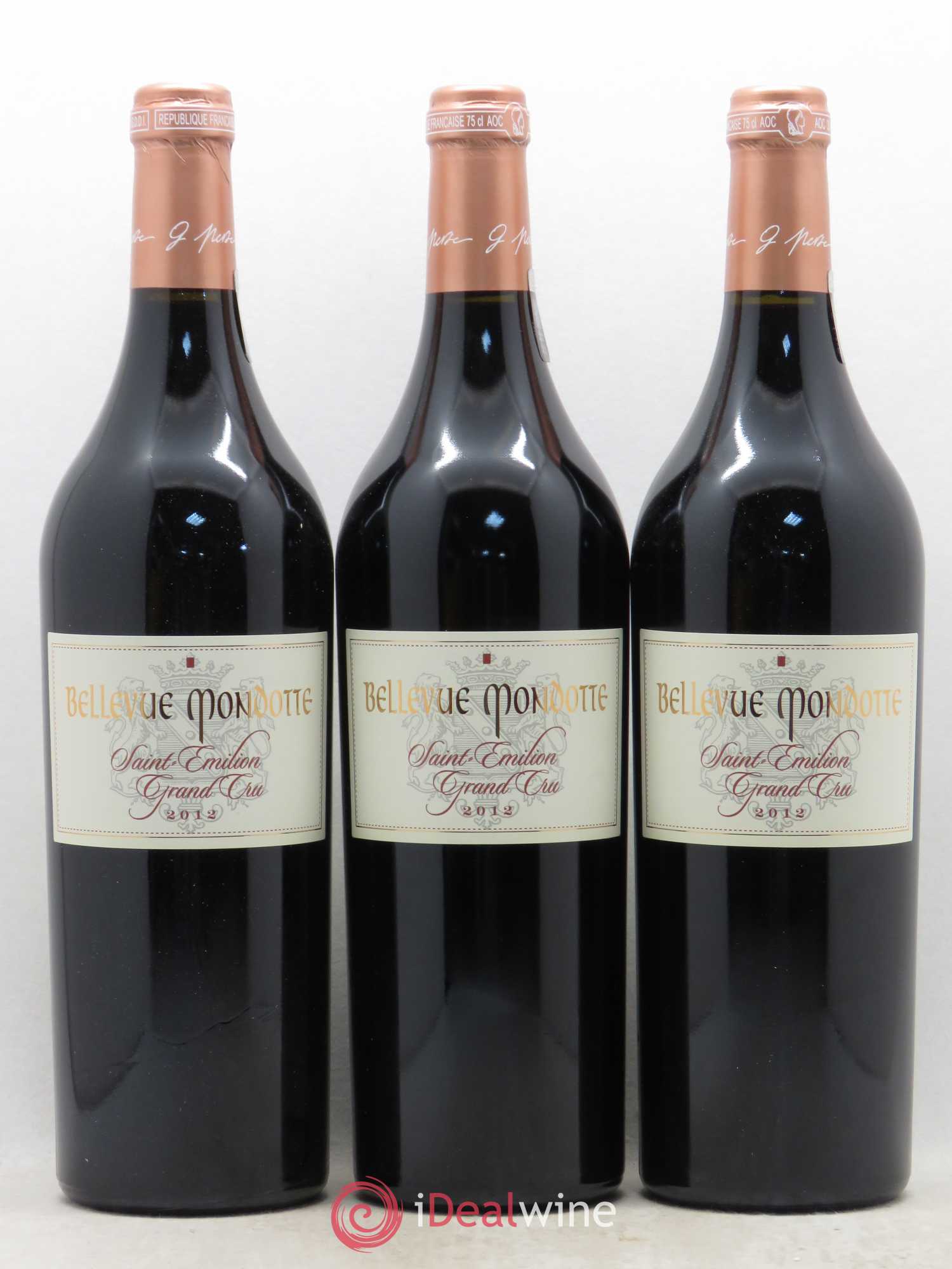 Château Bellevue Mondotte 2012 - Lot de 6 bouteilles - 1