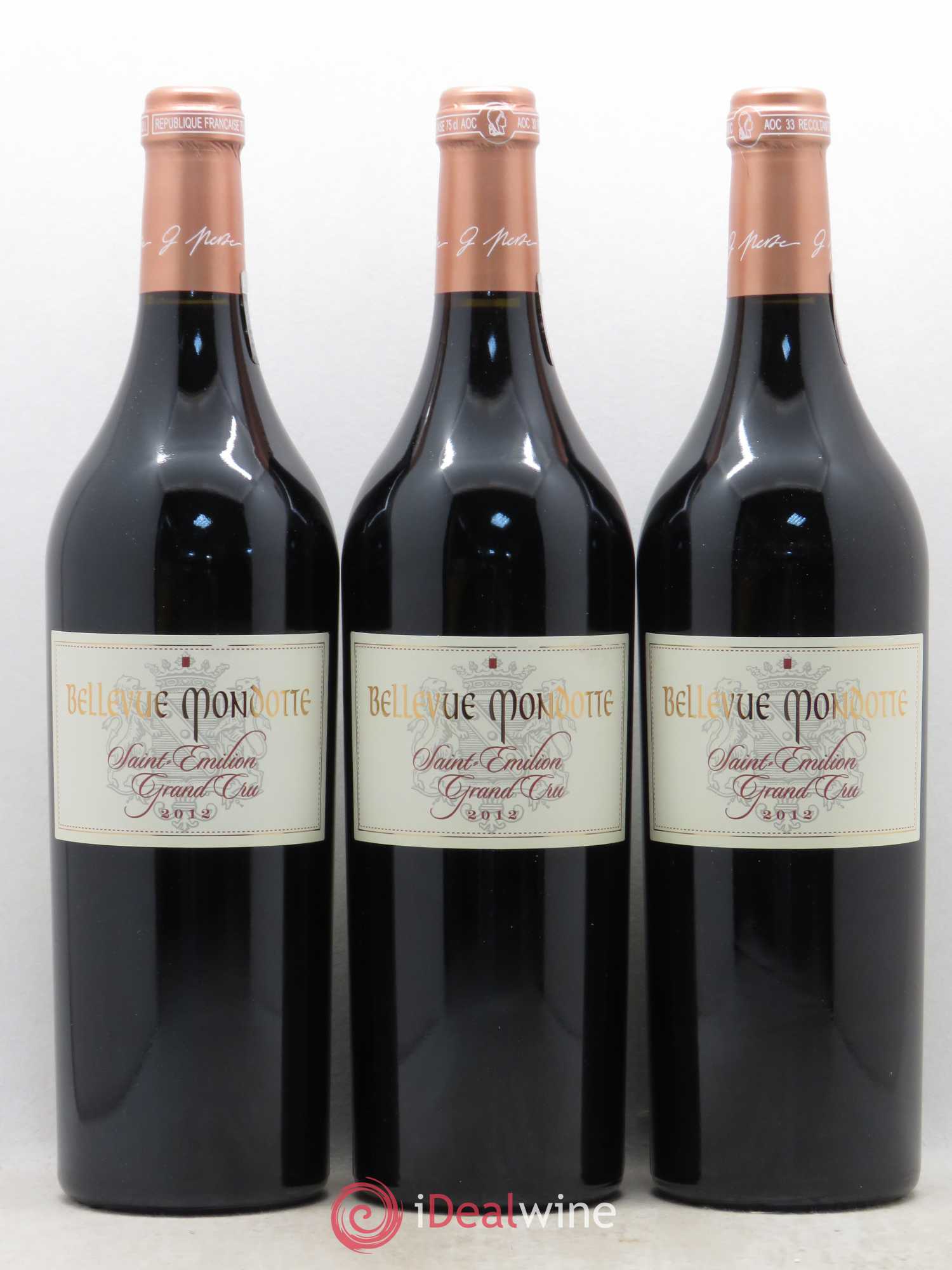 Château Bellevue Mondotte 2012 - Lot de 6 bouteilles - 2