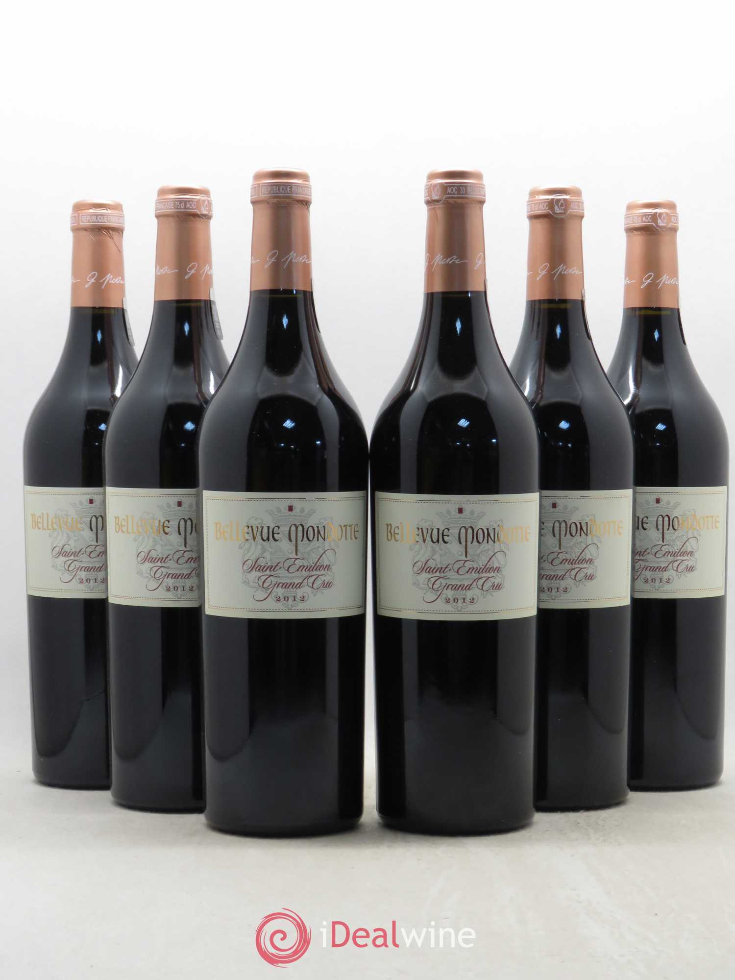 Château Bellevue Mondotte 2012 - Lot de 6 bouteilles - 0