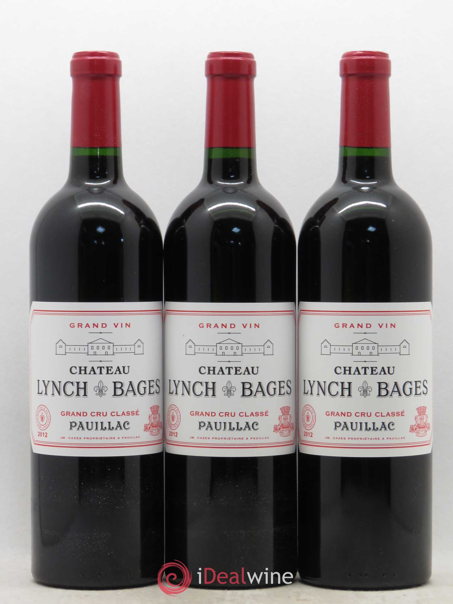 Château Lynch Bages 5ème Grand Cru Classé 2012 - Lot de 6 bouteilles - 1