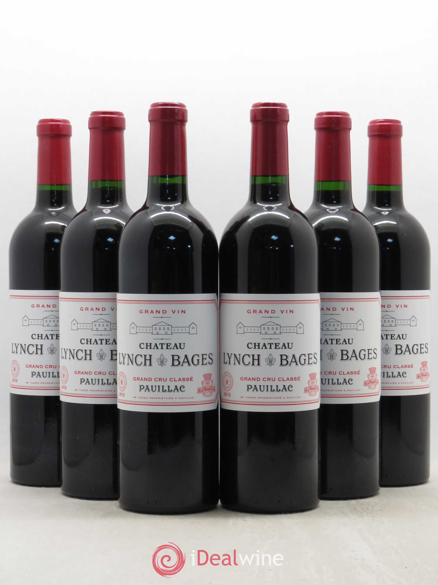 Château Lynch Bages 5ème Grand Cru Classé 2012 - Lot de 6 bouteilles - 0