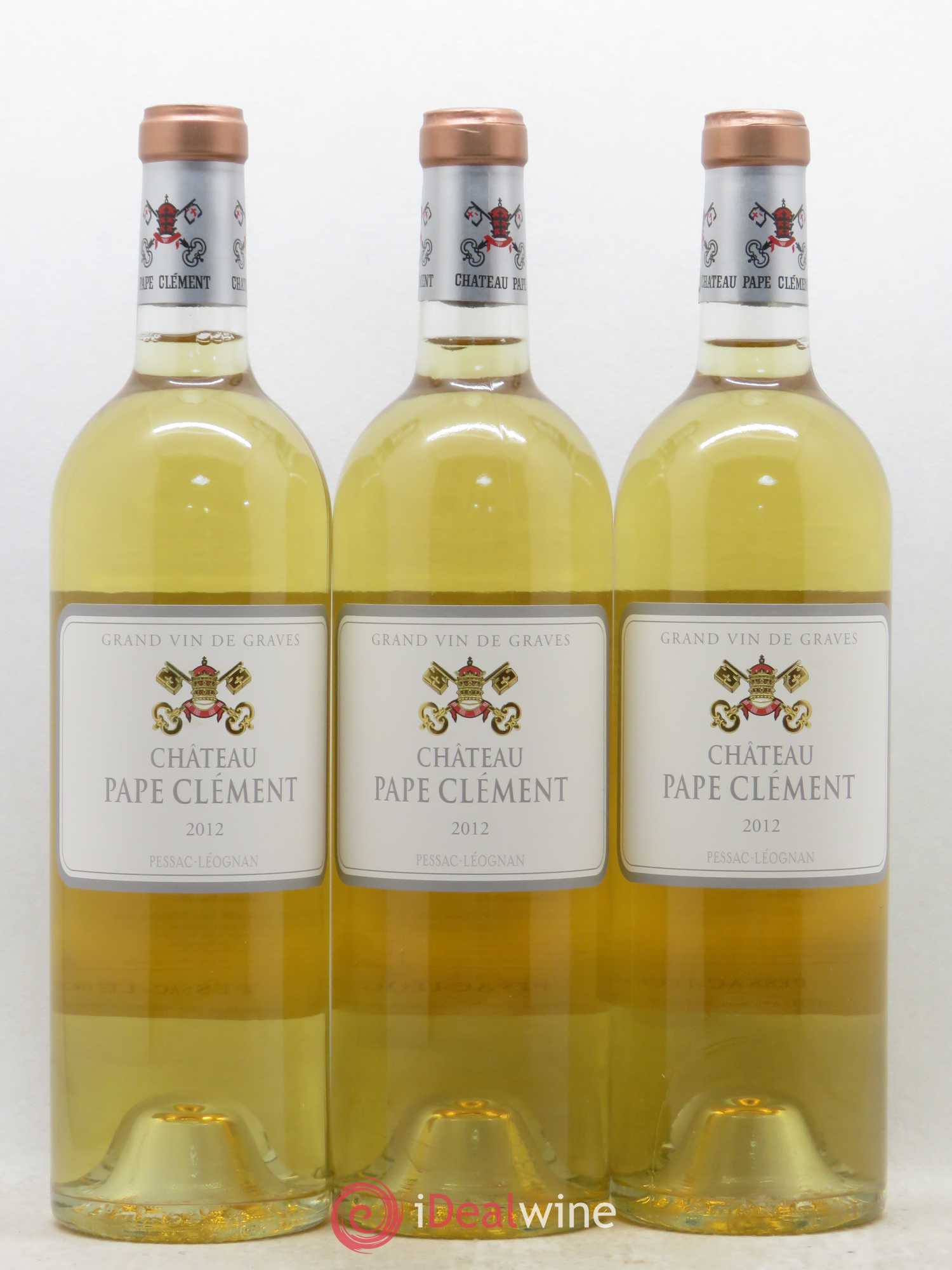 Château Pape Clément 2012 - Lot de 3 bouteilles - 0