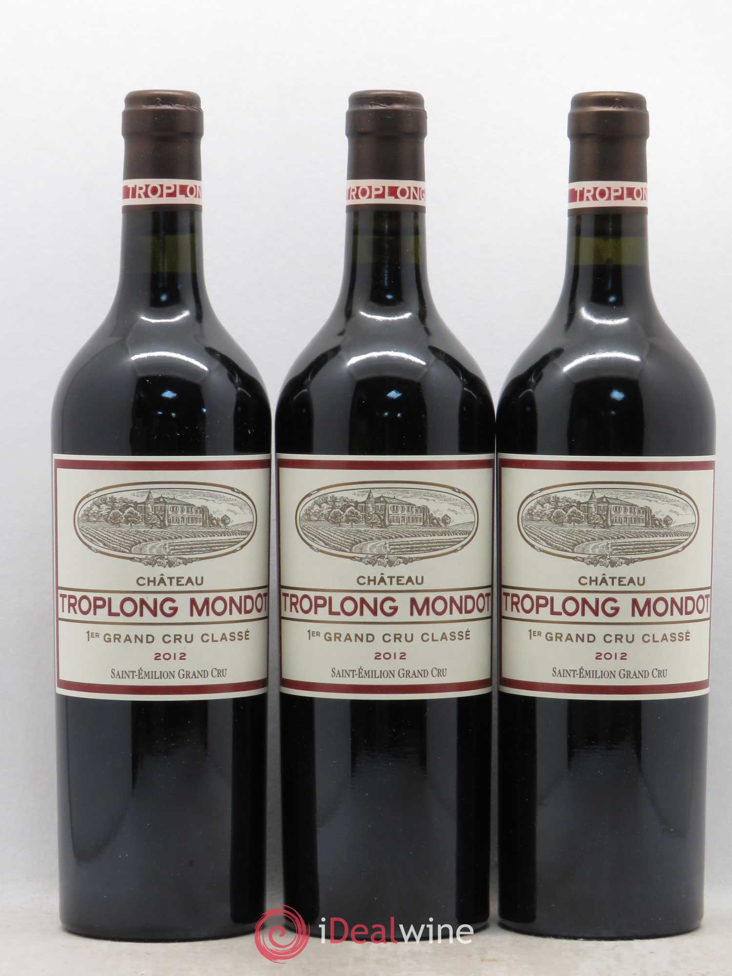 Château Troplong Mondot 1er Grand Cru Classé B 2012 - Lot de 6 bouteilles - 2