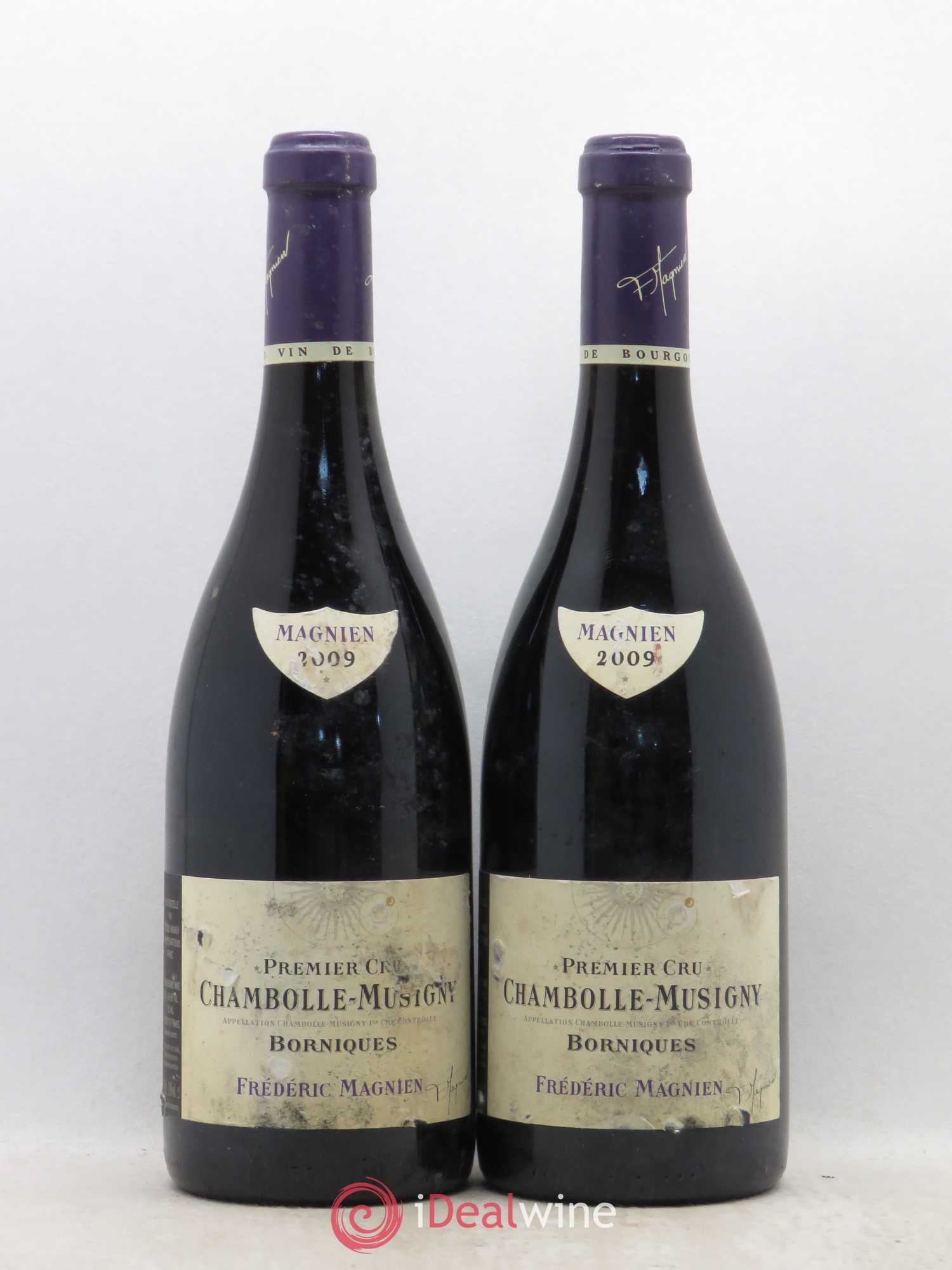 Chambolle-Musigny 1er Cru Borniques 2009 - Lot de 2 bouteilles - 0