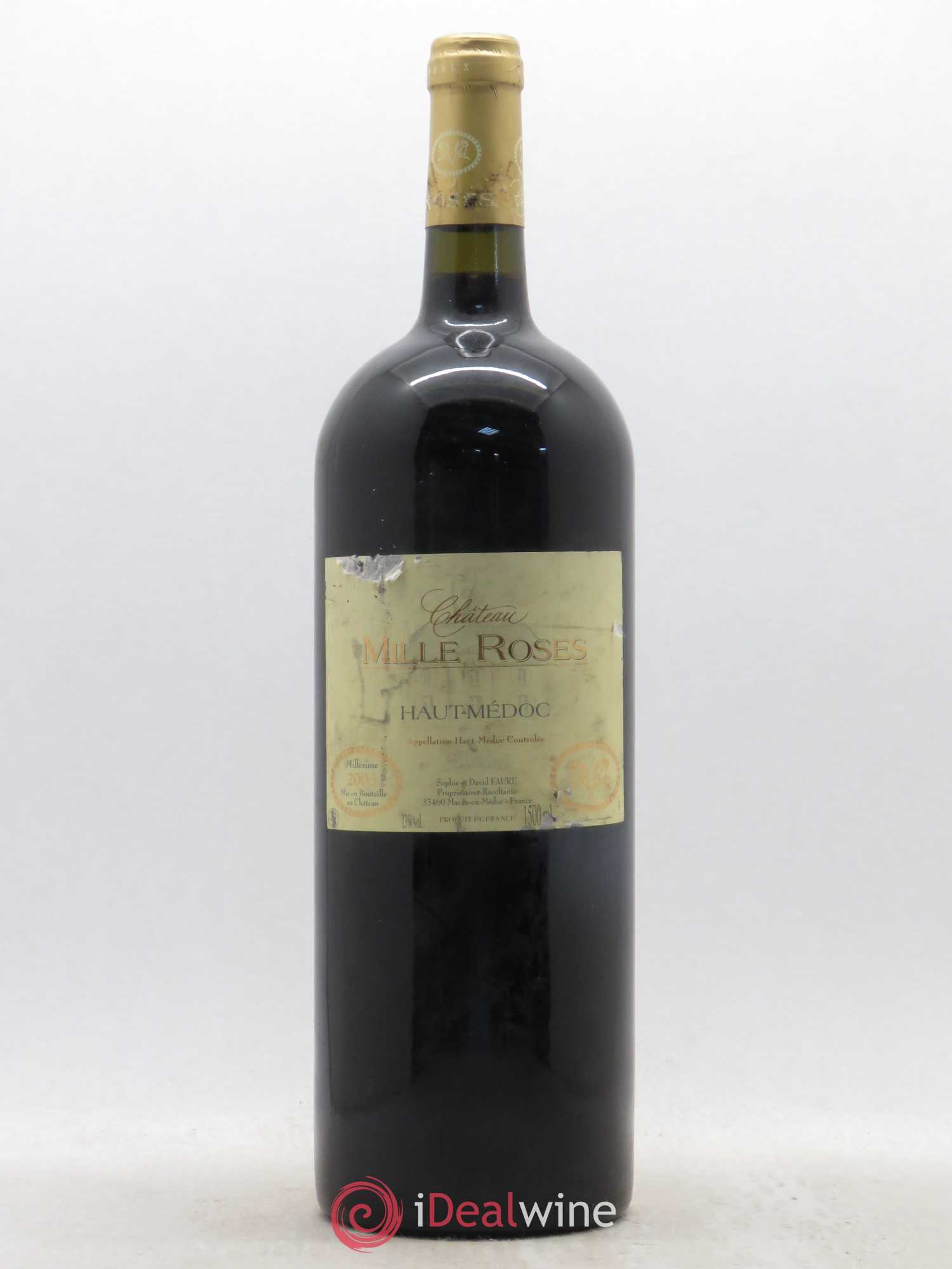 Haut Médoc Château Milles Roses (sans prix de réserve) 2005 - Posten von 1 Magnum - 0