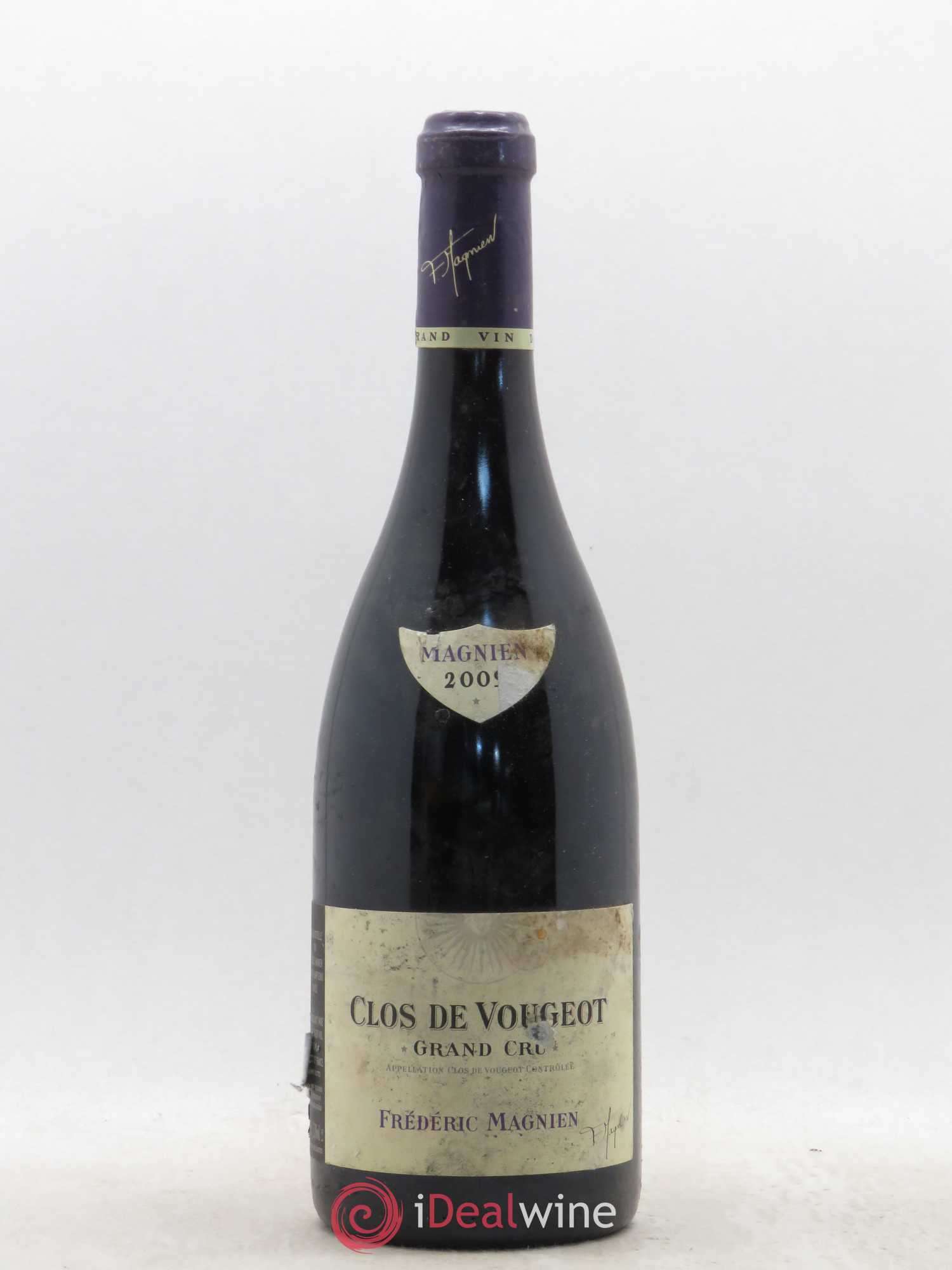 Clos de Vougeot Grand Cru Frédéric Magnien 2009 - Lot de 1 bouteille - 0
