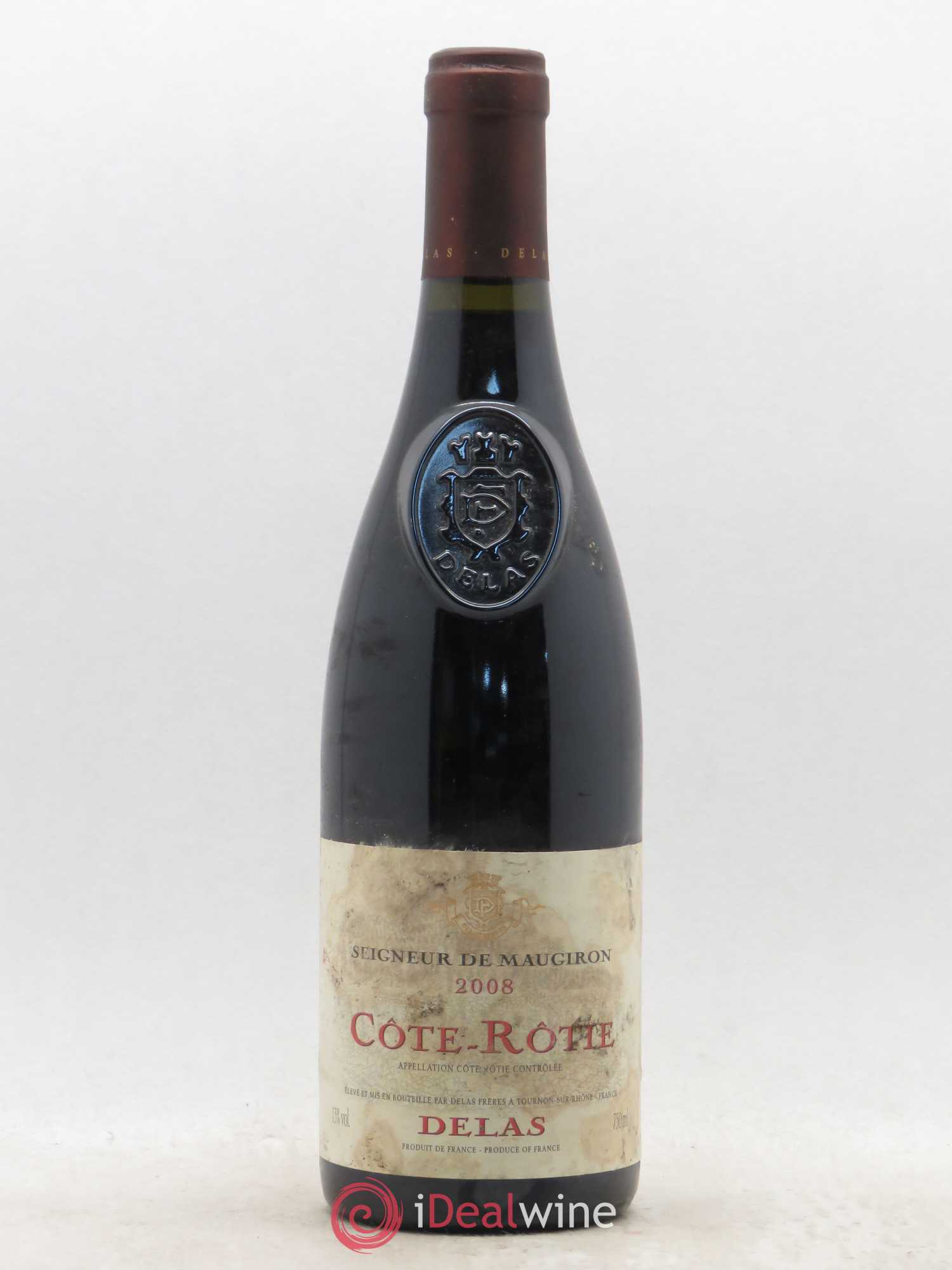 Côte-Rôtie Seigneur de Maugiron Delas Frères (sans prix de réserve) 2008 - Lot de 1 bouteille - 0