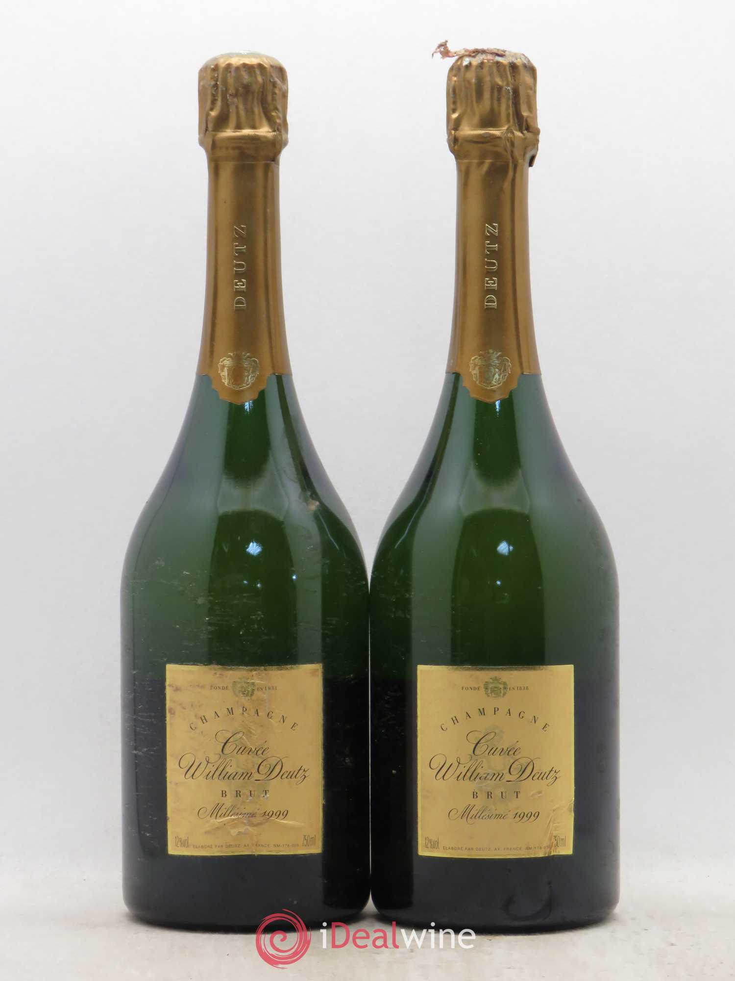 Cuvée William Deutz Deutz 1999 - Lot de 2 bouteilles - 0