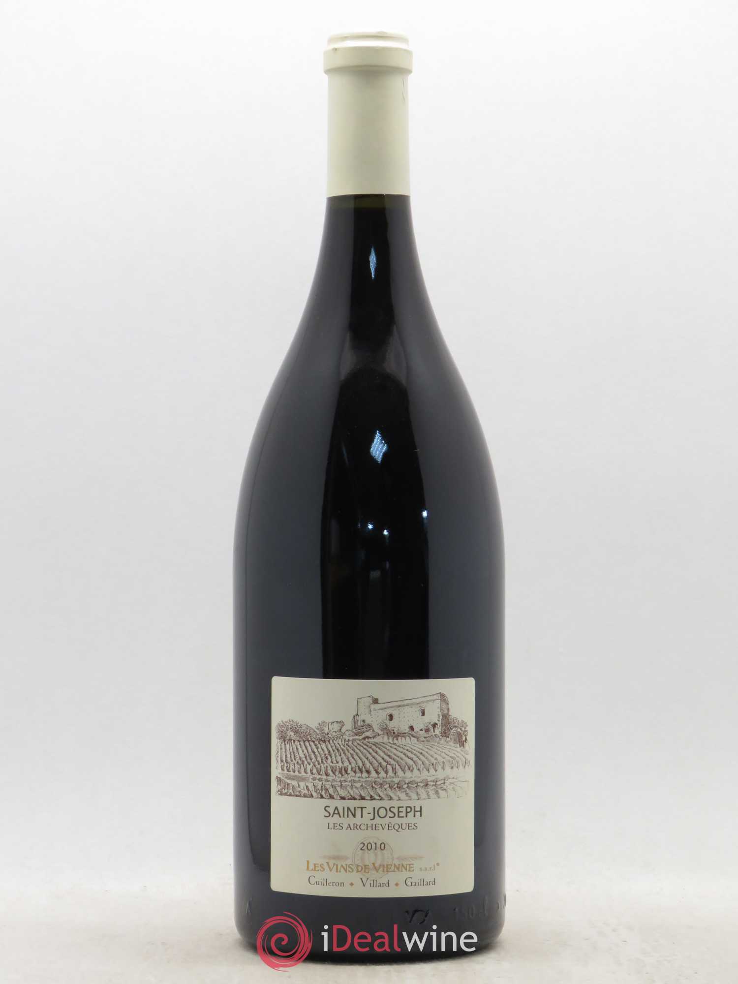 Saint-Joseph Les Archevêques Les Vins De Vienne (sans prix de réserve) 2010 - Posten von 1 Magnum - 0