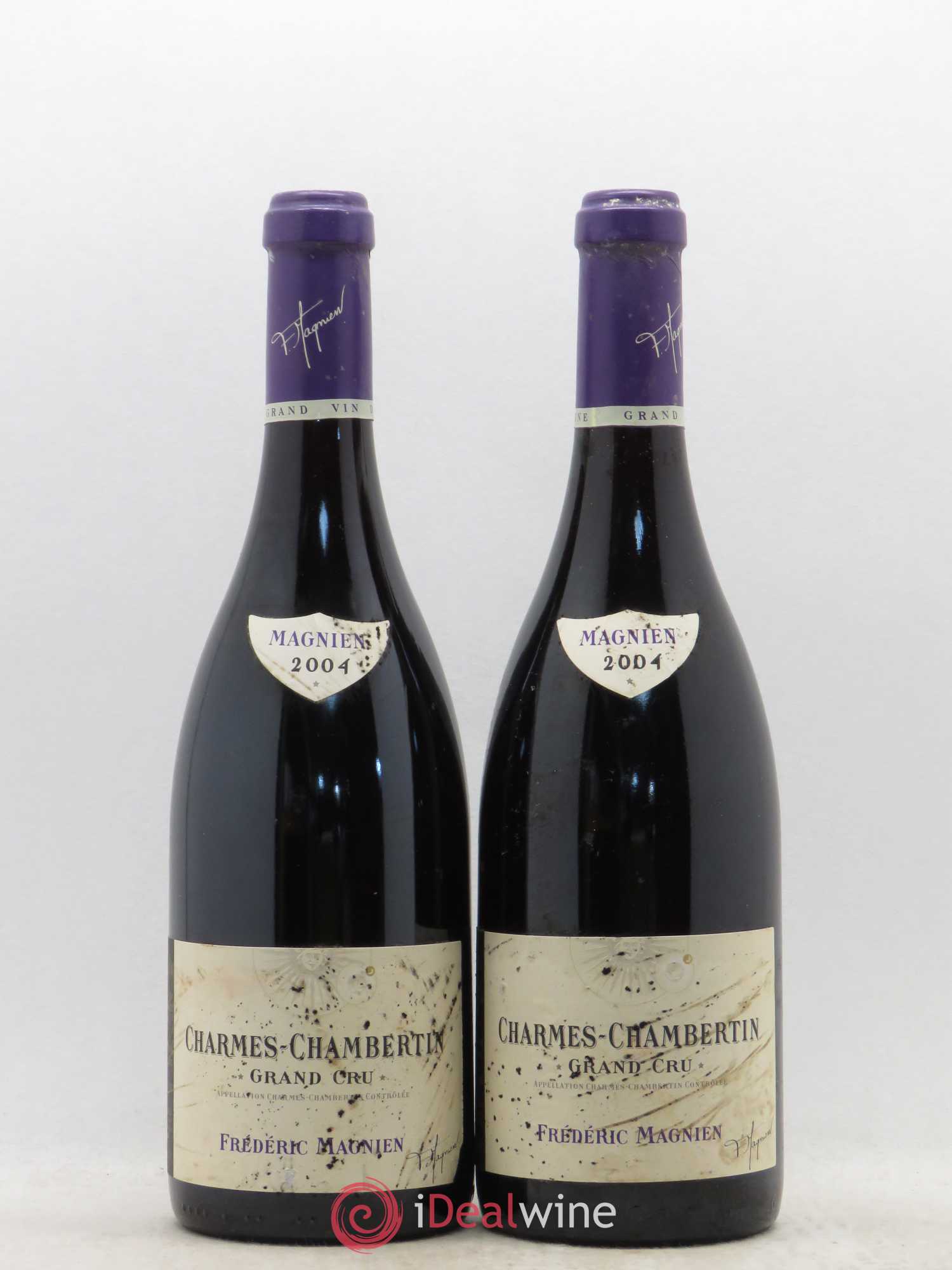 Charmes-Chambertin Grand Cru Frédéric Magnien 2004 - Lot de 2 bouteilles - 0