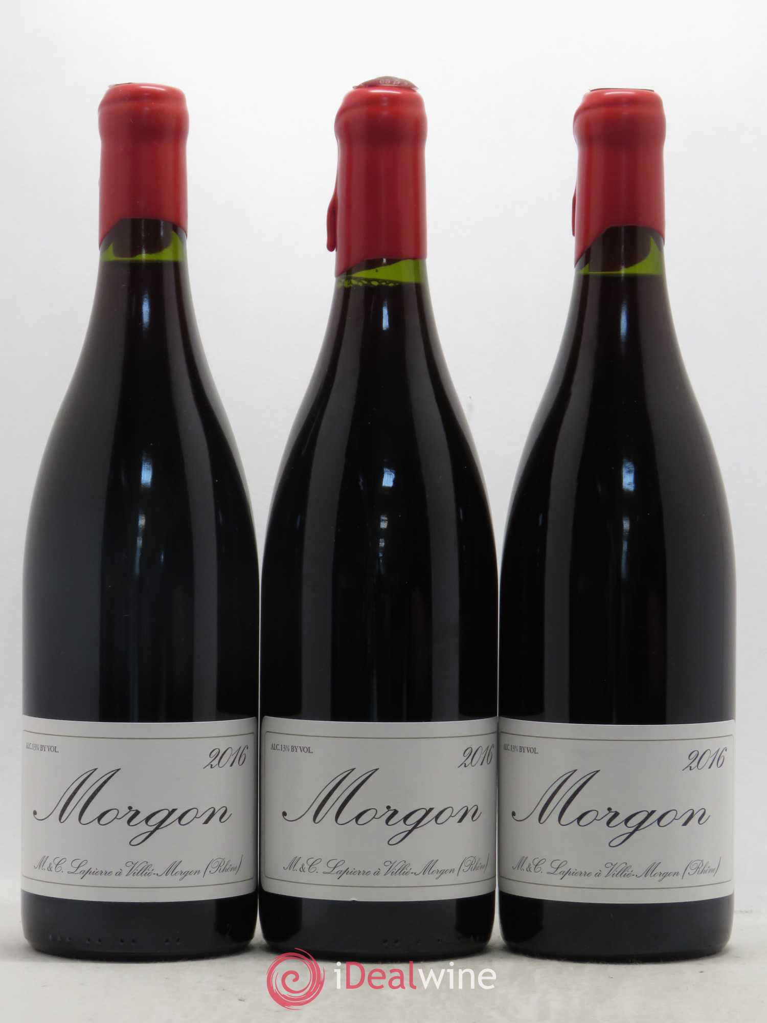 Morgon Marcel Lapierre (Domaine) 2016 - Lot de 3 bouteilles - 0