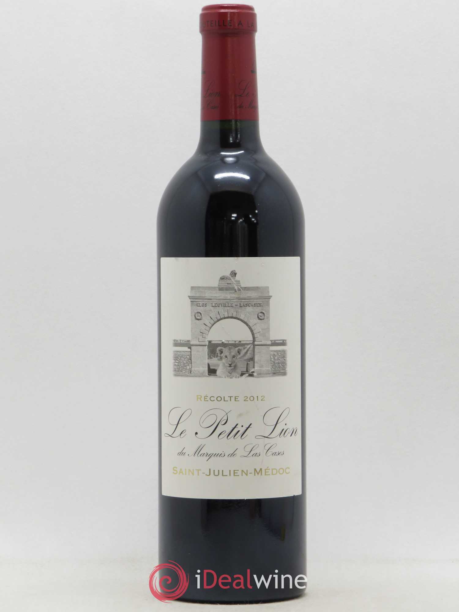 Le Petit Lion du Marquis de Las Cases Second Vin 2012 - Posten von 1 Flasche - 0