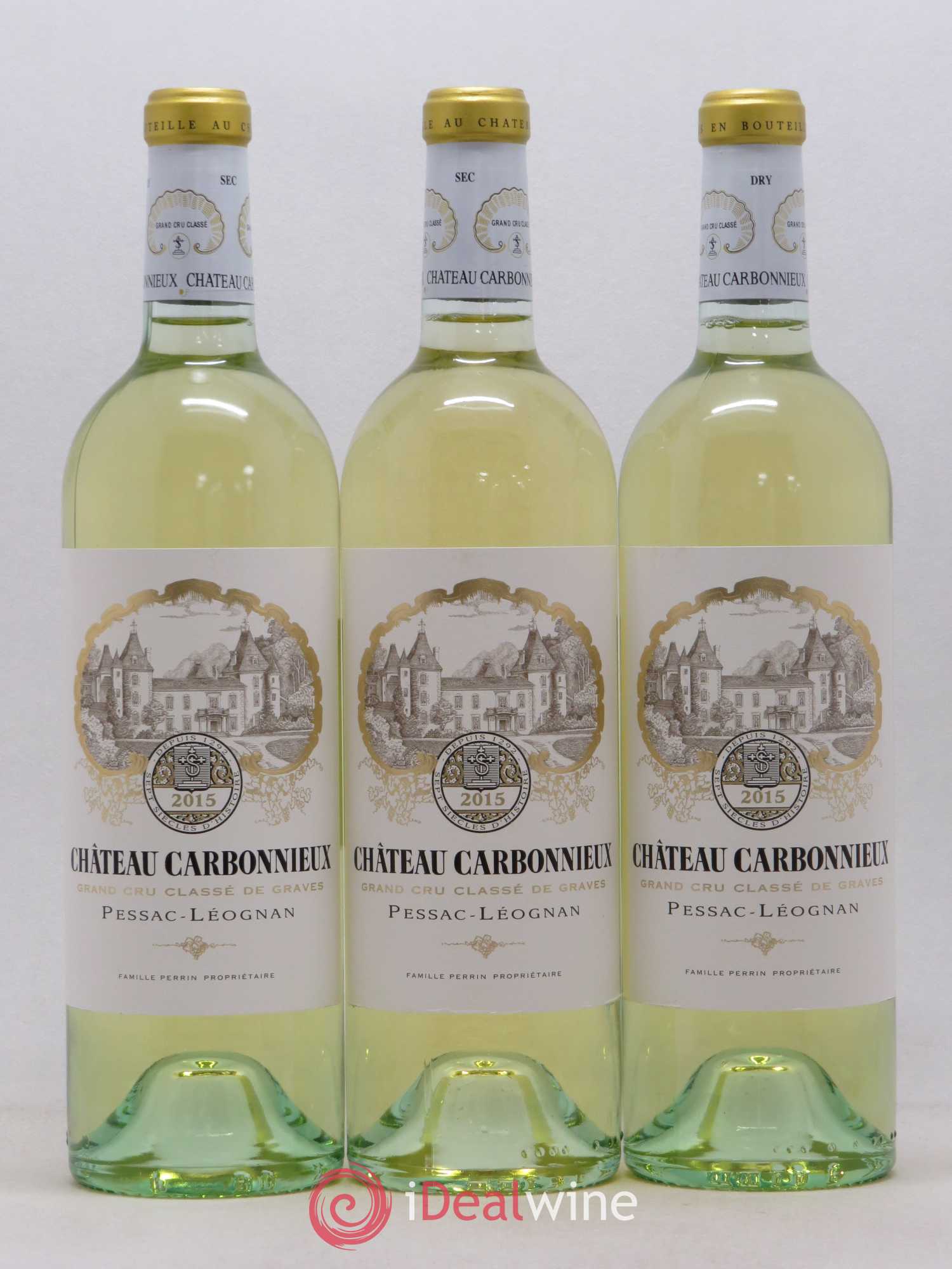 Château Carbonnieux Cru Classé de Graves 2015 - Lot de 6 bouteilles - 1