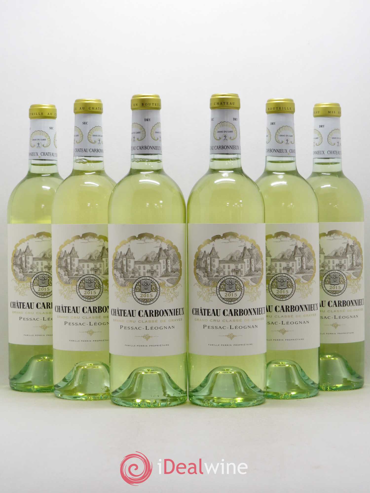 Château Carbonnieux Cru Classé de Graves 2015 - Lot de 6 bouteilles - 0