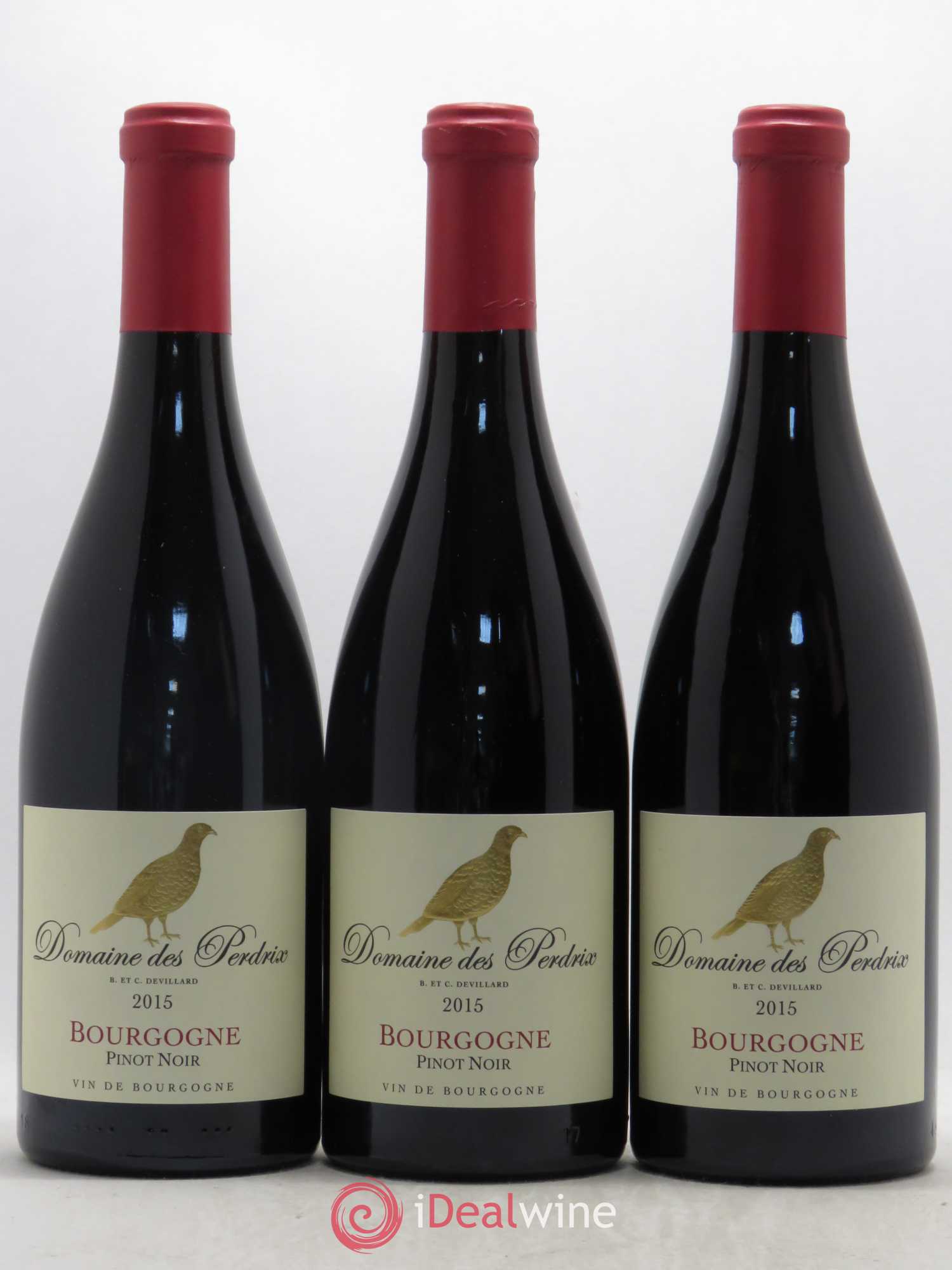 Bourgogne Domaine des Perdrix 2015 - Posten von 3 Flaschen - 0