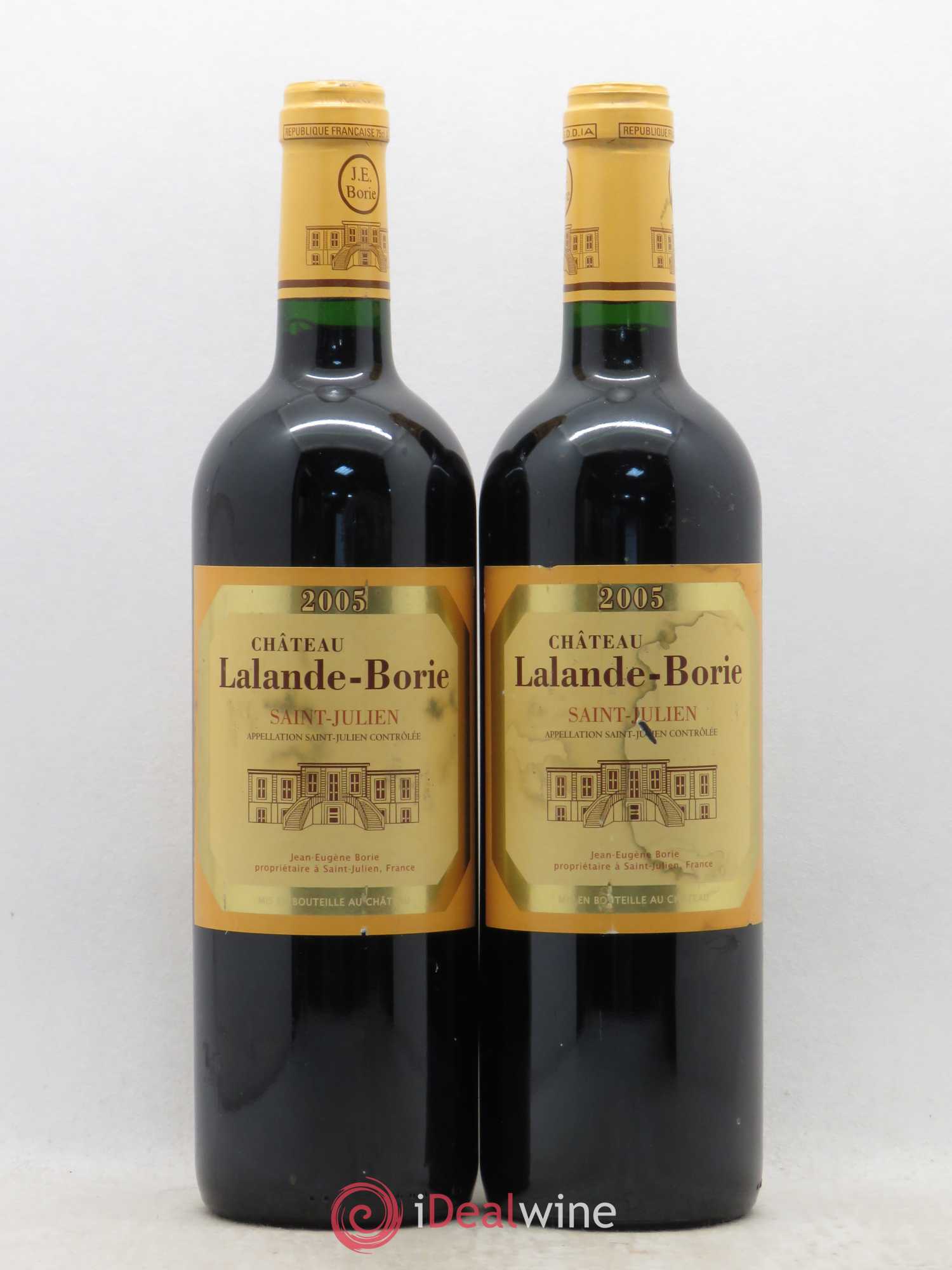 Château Lalande Borie 2005 - Lot de 2 bouteilles - 0