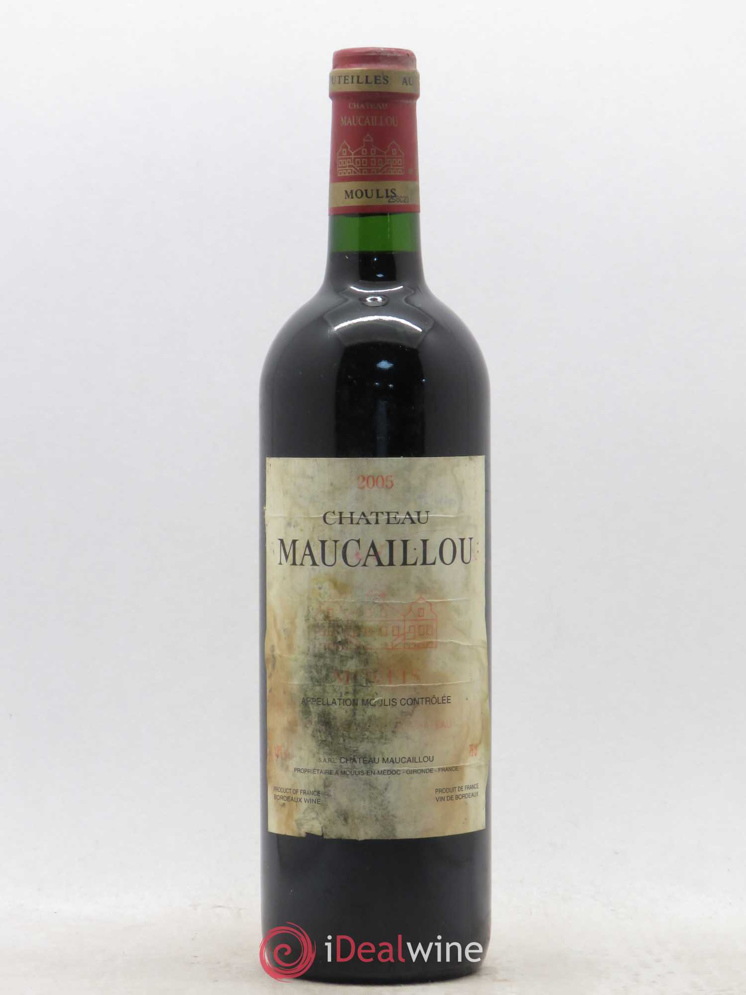 Château Maucaillou 2005 - Lot de 1 bouteille - 0
