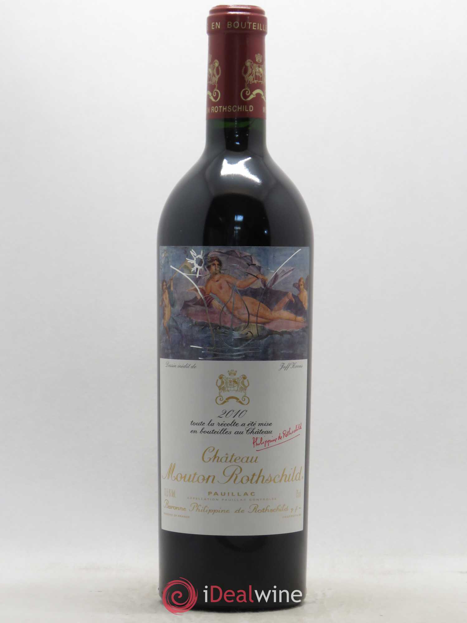 Château Mouton Rothschild 1er Grand Cru Classé 2010 - Lot de 1 bouteille - 0