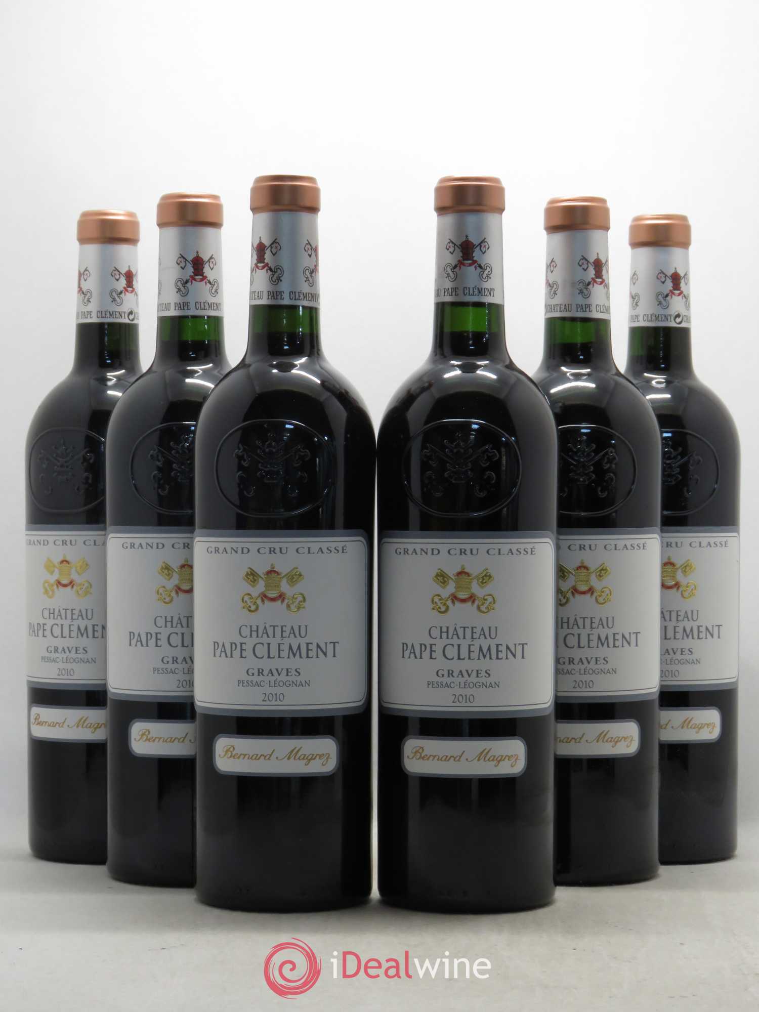 Château Pape Clément Cru Classé de Graves 2010 - Lot de 6 bouteilles - 0