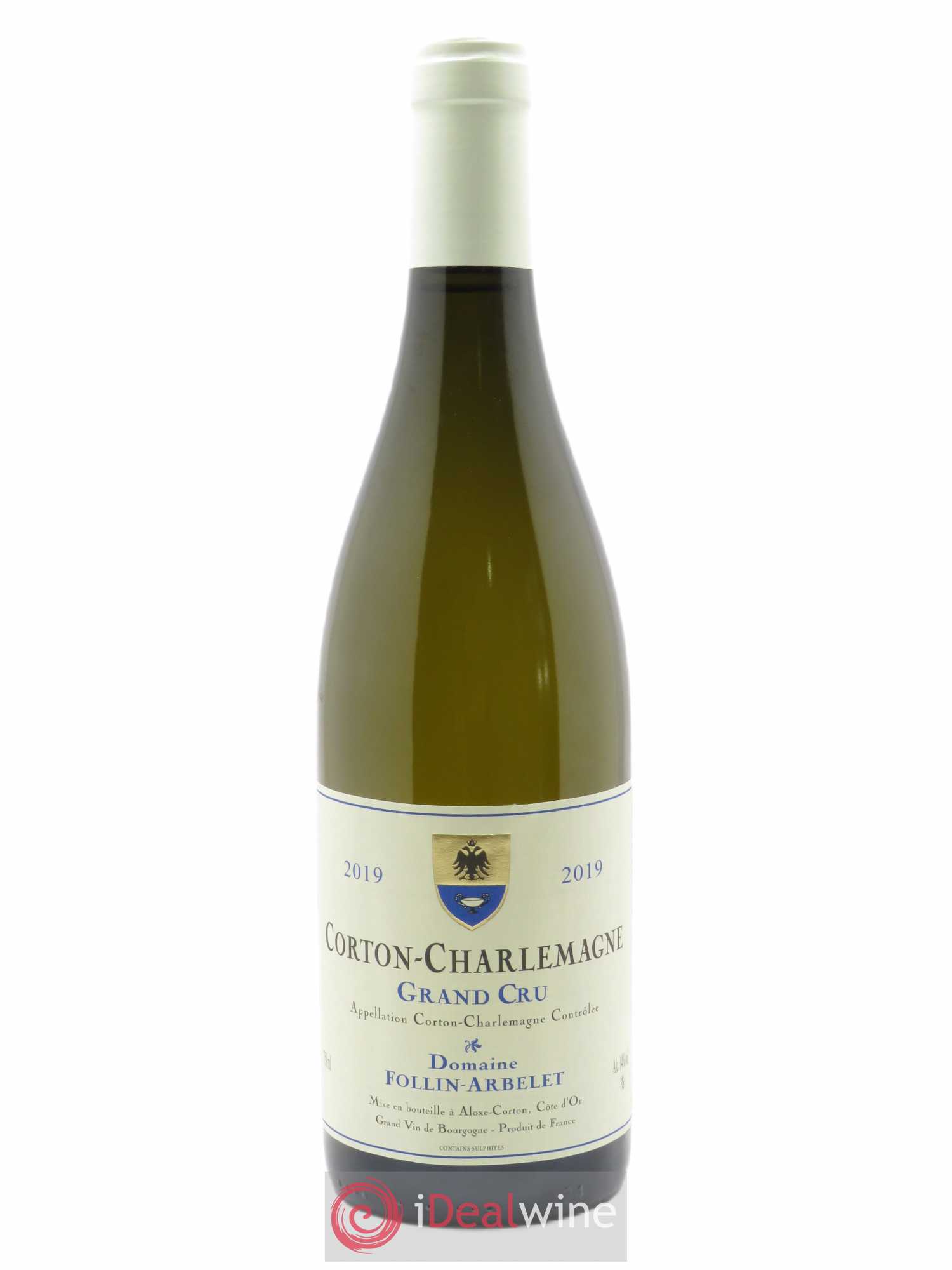 Corton-Charlemagne Grand Cru Follin-Arbelet (Domaine) 2019 - Lot de 1 bouteille - 0