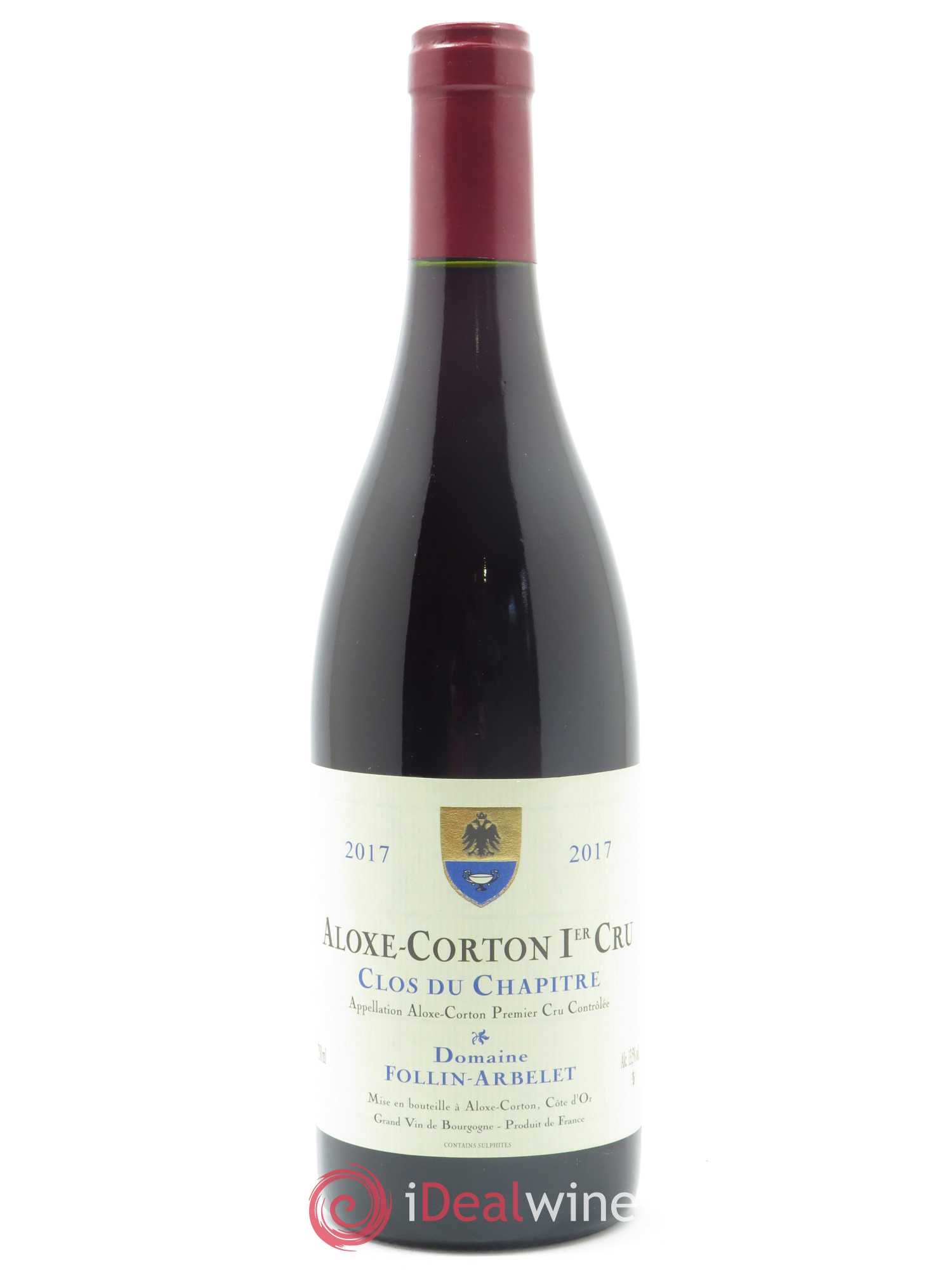 Aloxe-Corton 1er Cru Clos du Chapitre Follin-Arbelet (Domaine) 2017 - Lot de 1 bouteille - 0