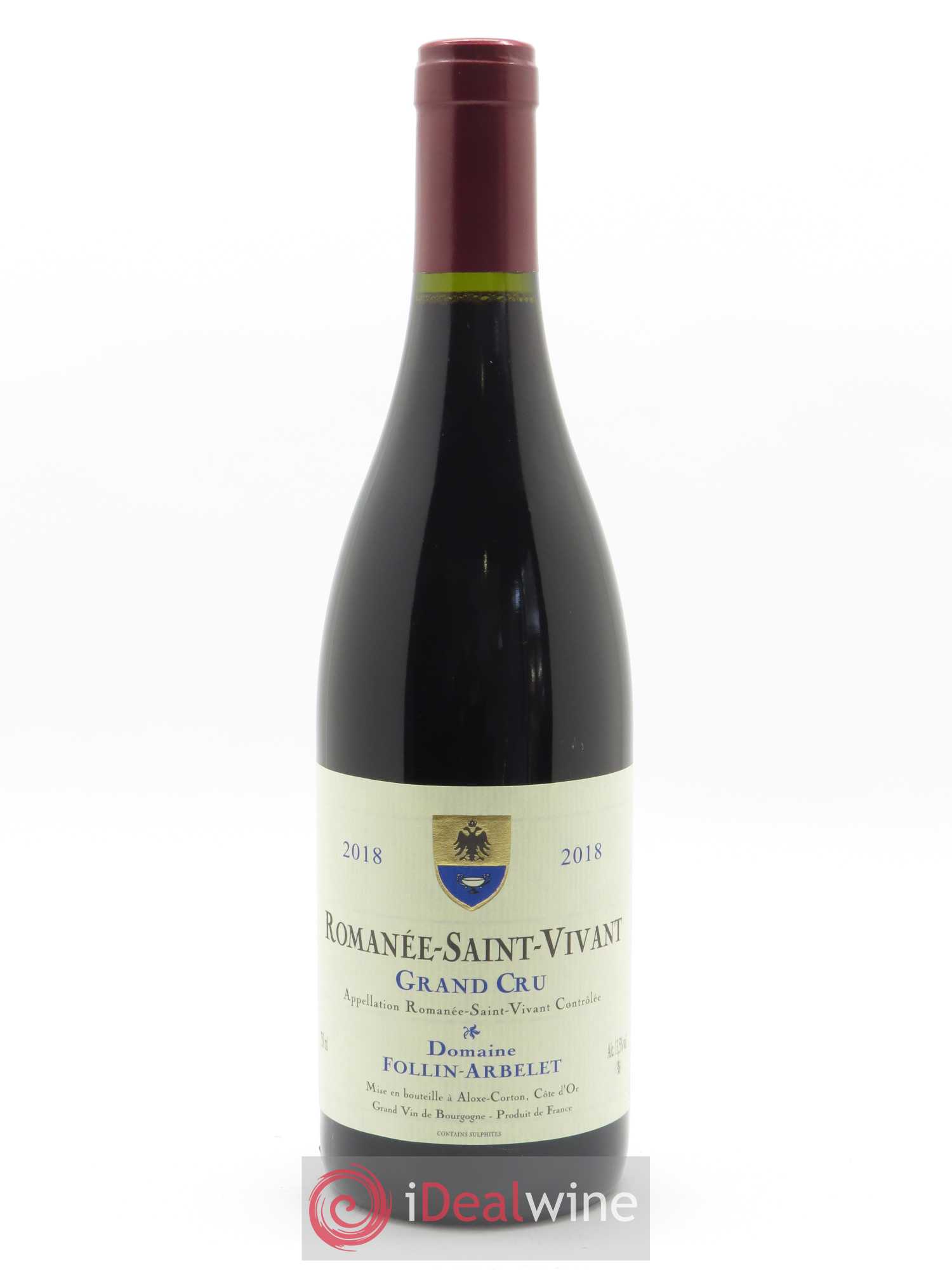 Romanée-Saint-Vivant Grand Cru Follin-Arbelet 2018 - Lot de 1 bouteille - 0