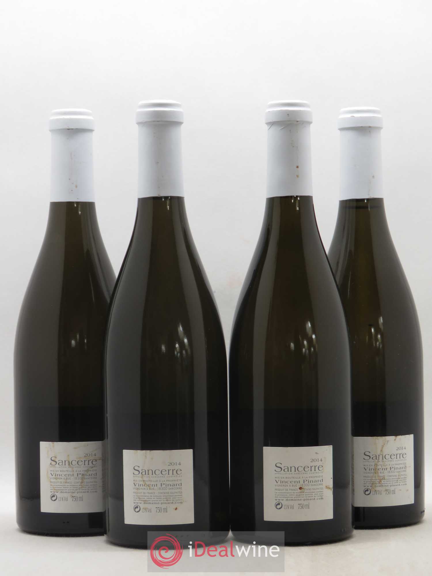 Sancerre Chêne Marchand Vincent Pinard 2014 - Lot de 4 bouteilles - 1