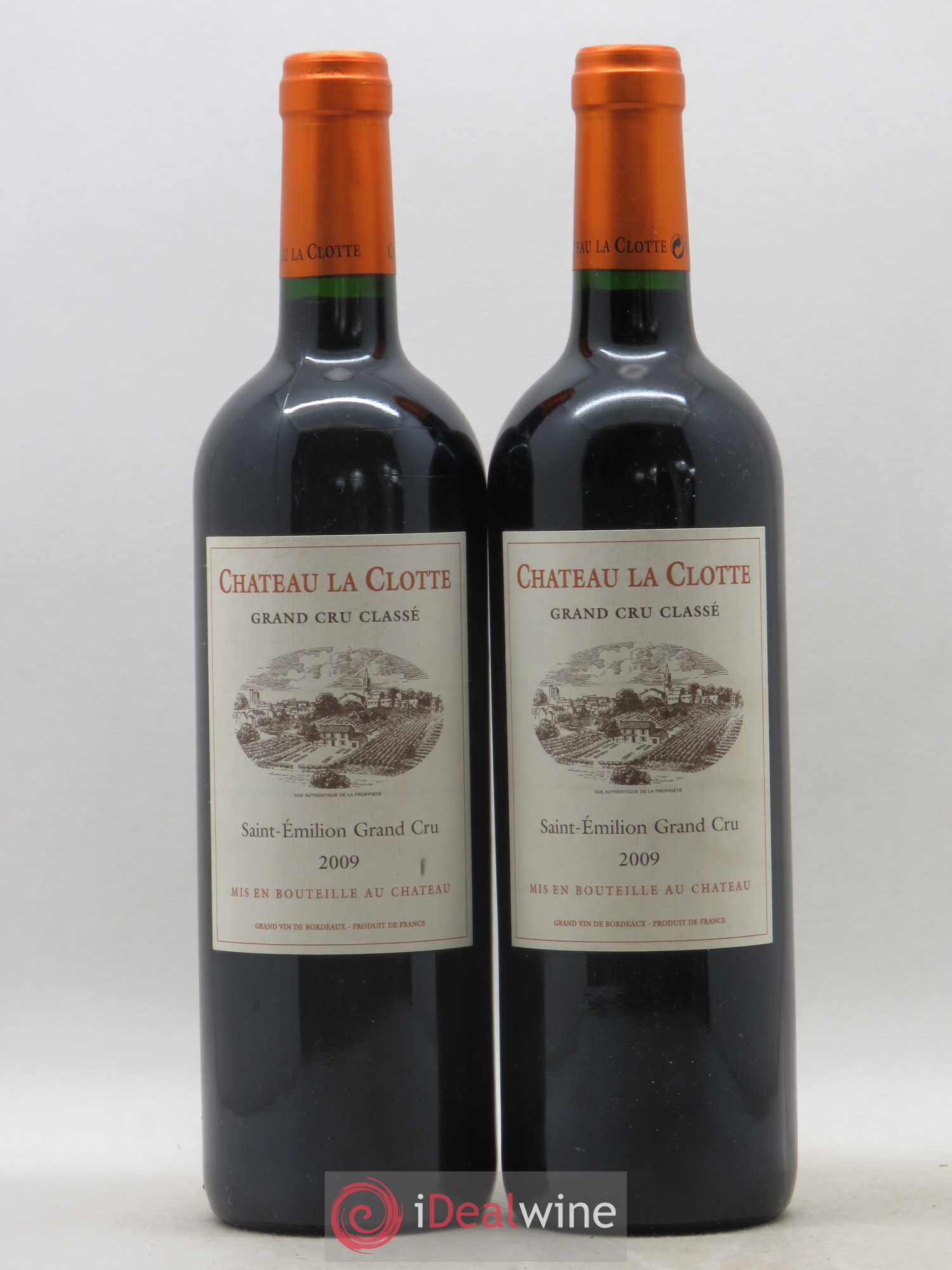 Château la Clotte 2009 - Lot de 2 bouteilles - 0