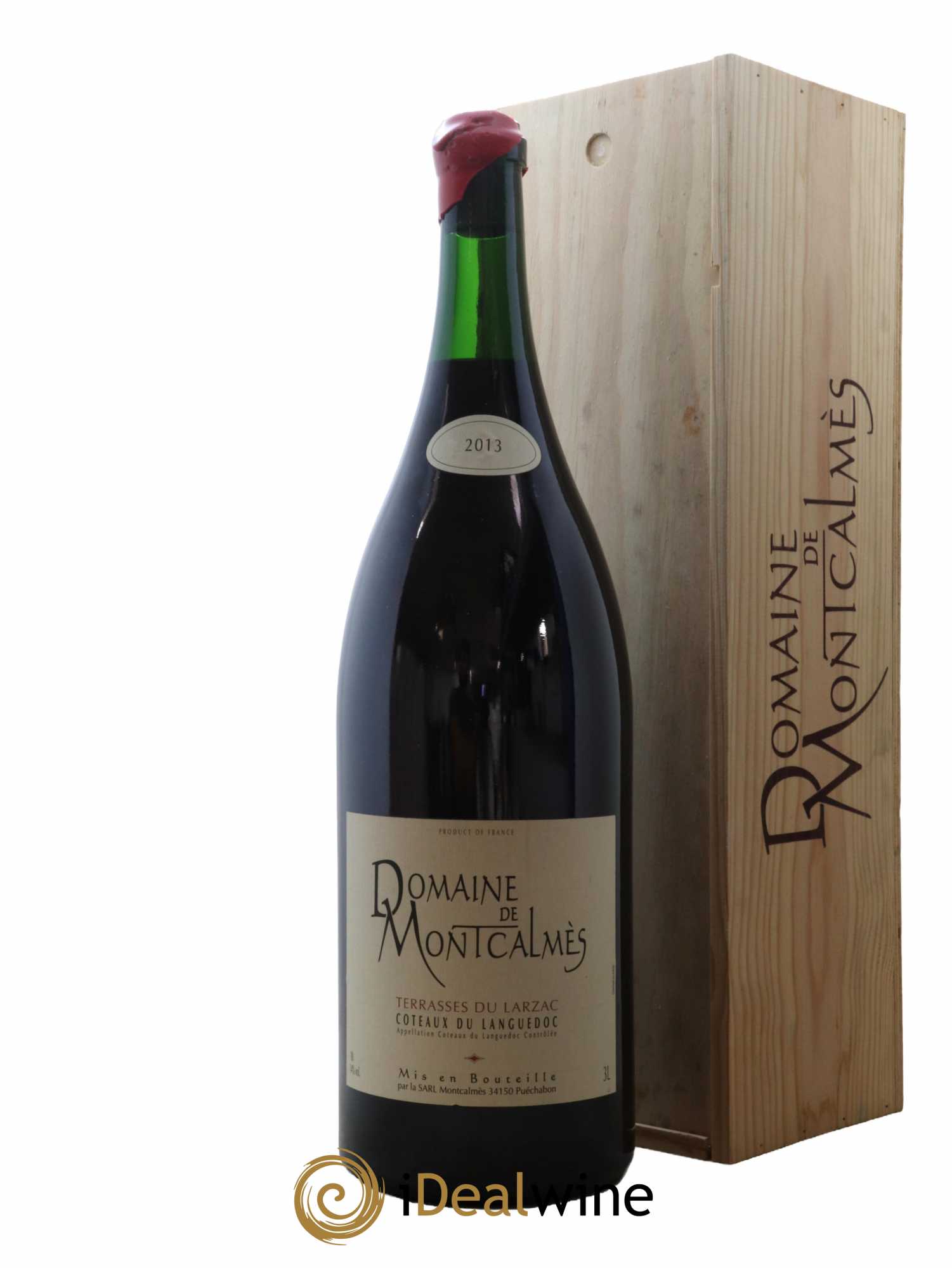 Terrasses du Larzac Domaine de Montcalmès Frédéric Pourtalié 2013 - Lot de 1 double magnum - 0