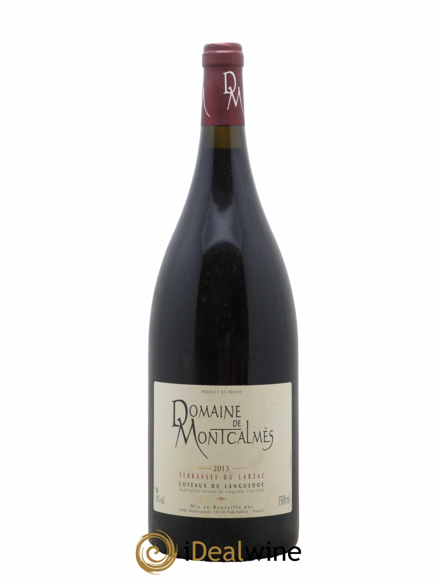 Terrasses du Larzac Domaine de Montcalmès Frédéric Pourtalié 2013 - Lot de 1 magnum - 0