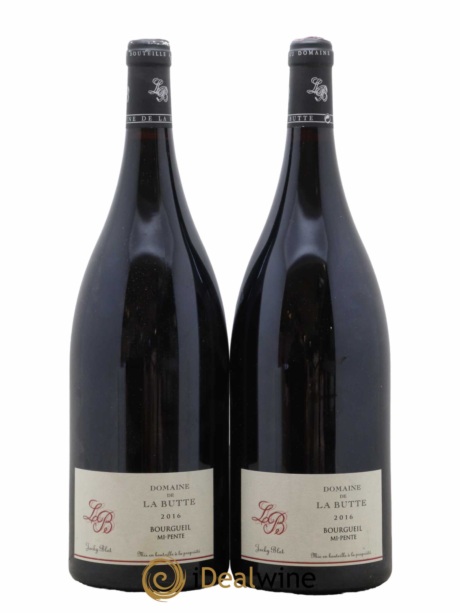 Bourgueil Mi-Pente Domaine de La Butte - Jacky Blot 2016 - Lot de 2 magnums - 0
