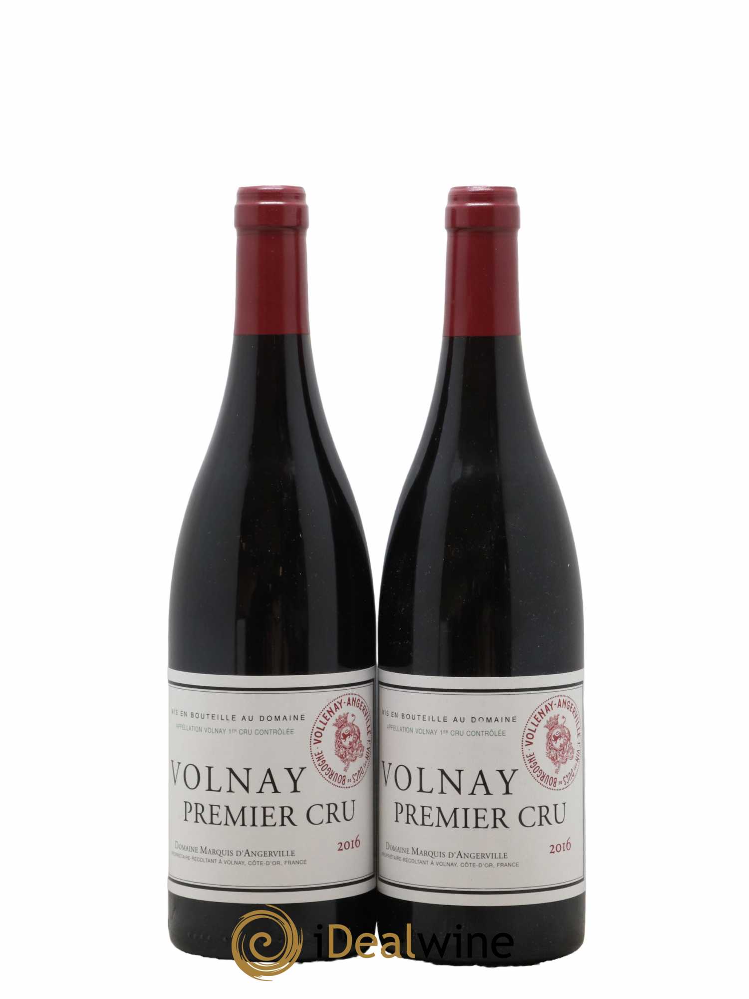 Volnay 1er Cru Marquis d'Angerville (Domaine) 2016 - Lot de 2 bouteilles - 0