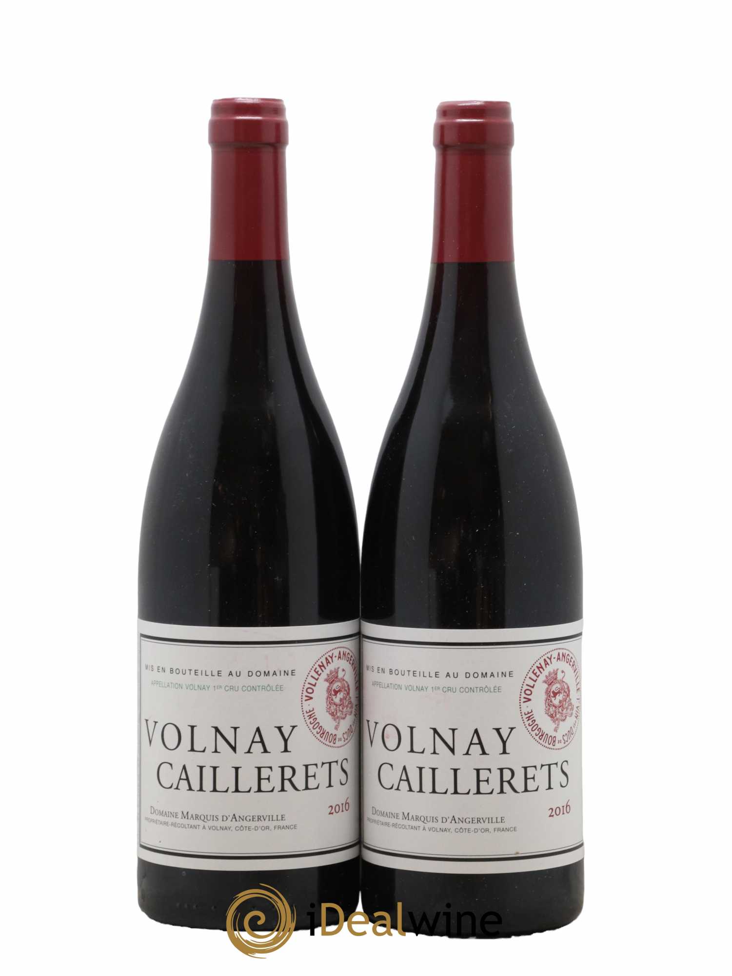 Volnay 1er Cru Caillerets Marquis d'Angerville (Domaine) 2016 - Lot de 2 bouteilles - 0