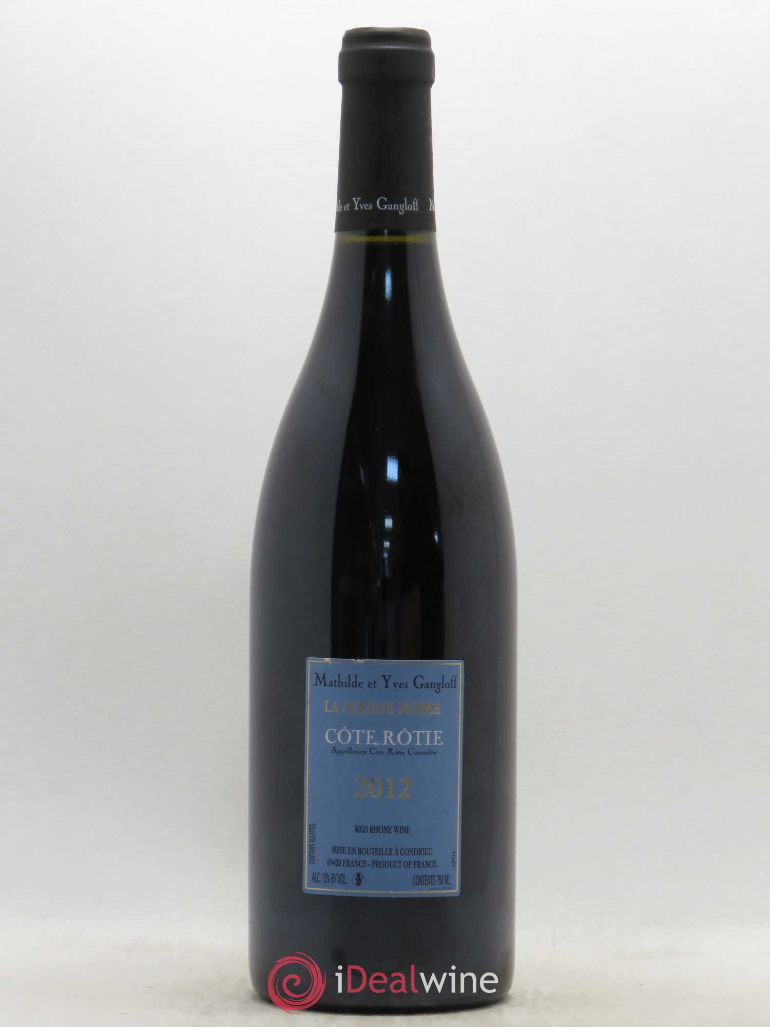 Côte-Rôtie La Sereine Noire Gangloff (Domaine) 2012 - Lot de 1 bouteille - 1