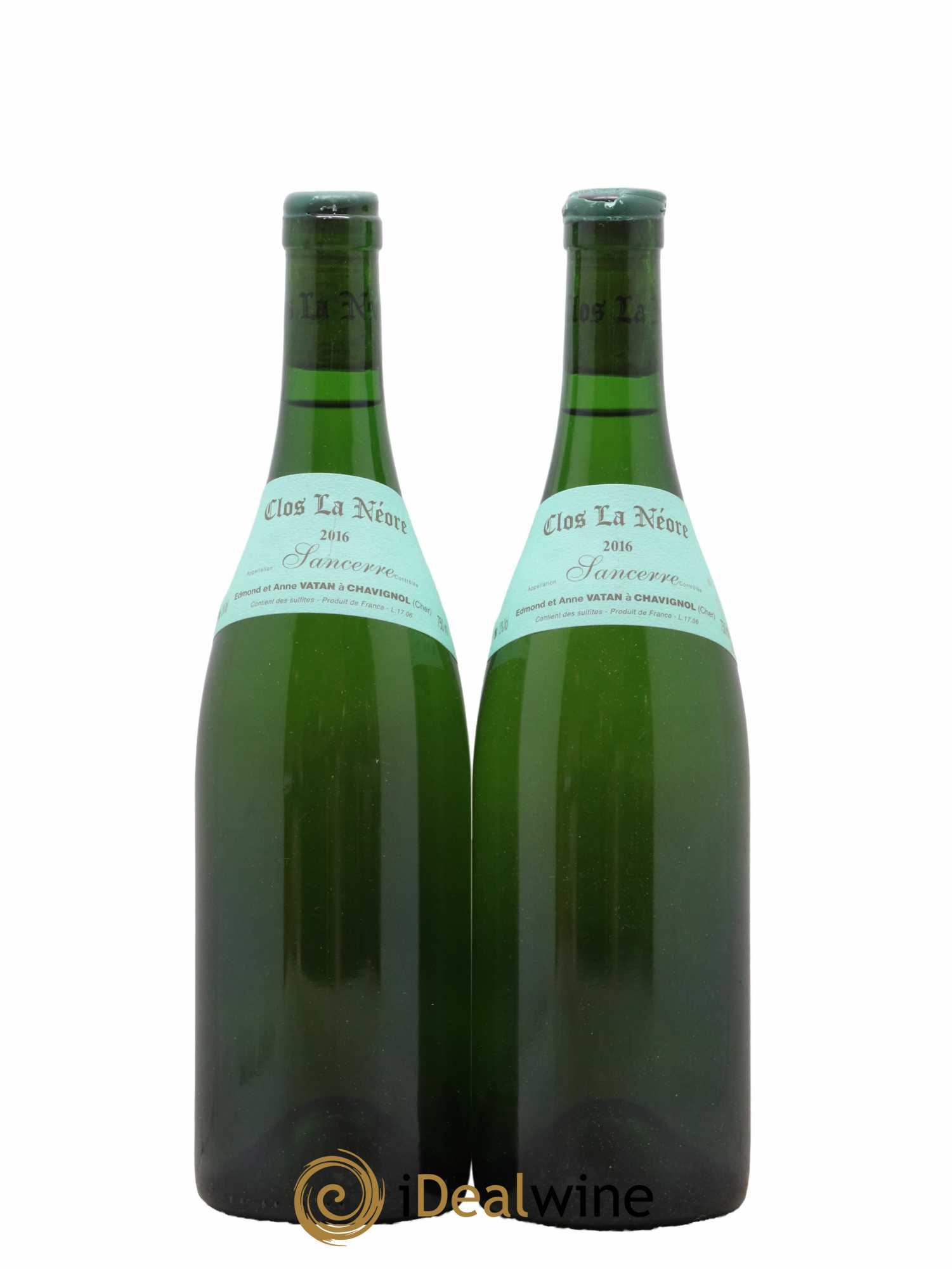 Sancerre Clos la Neore Edmond Vatan 2016 - Lot de 2 bouteilles - 0