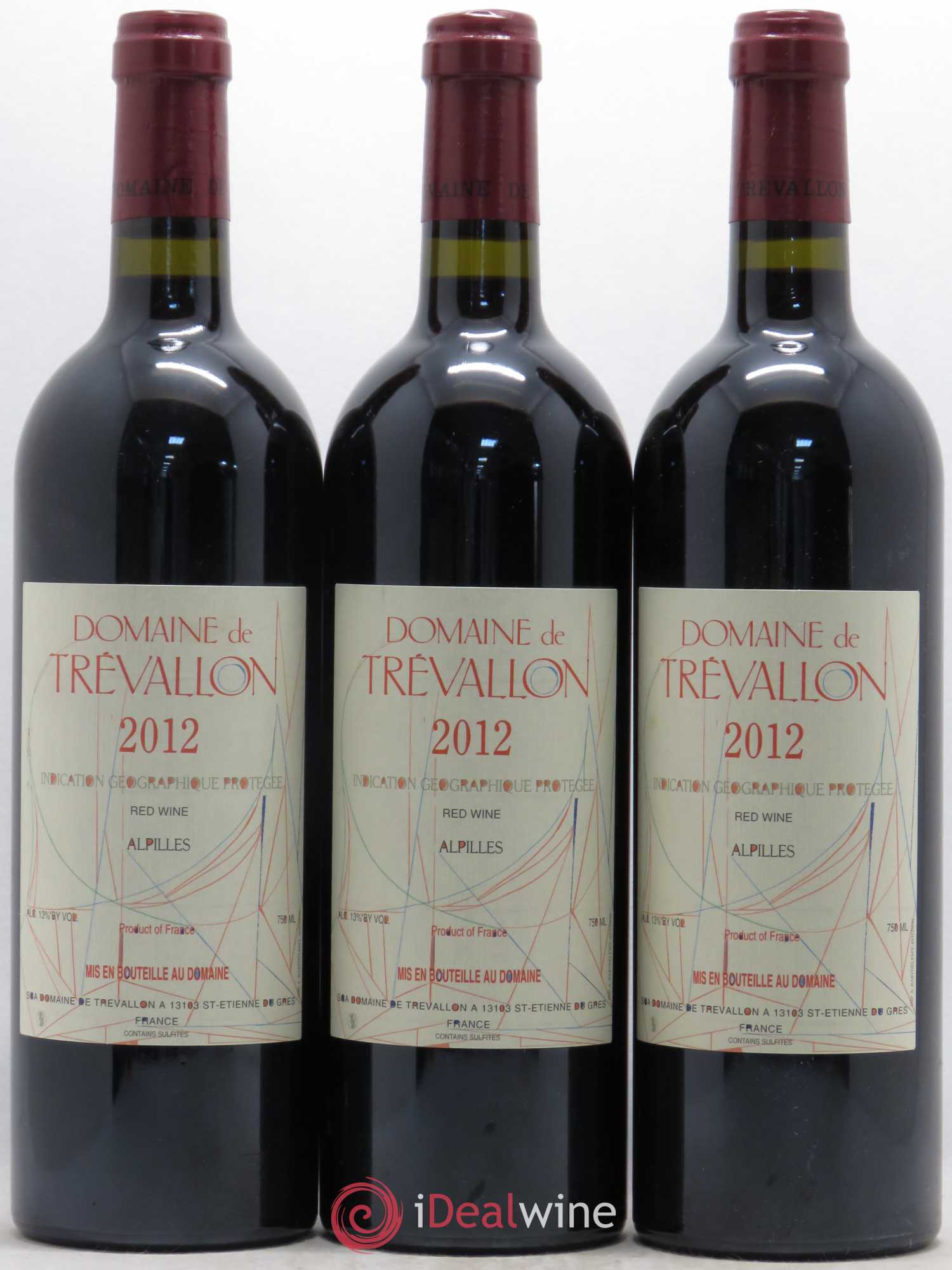 Alpilles Trévallon (Domaine de) Eloi Dürrbach 2012 - Lot de 12 bouteilles - 1