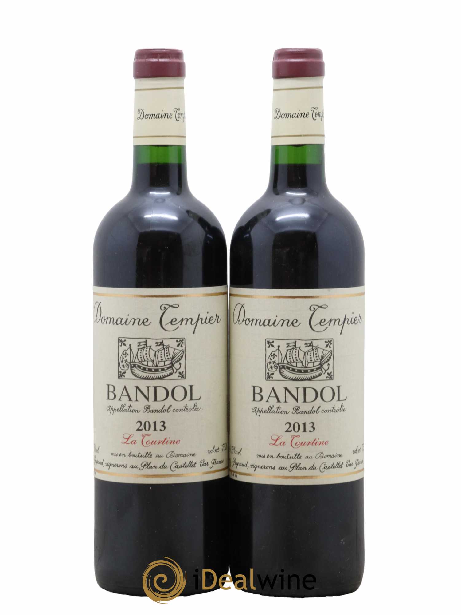 Bandol Domaine Tempier La Tourtine Famille Peyraud 2013 - Lot of 2 bottles - 0