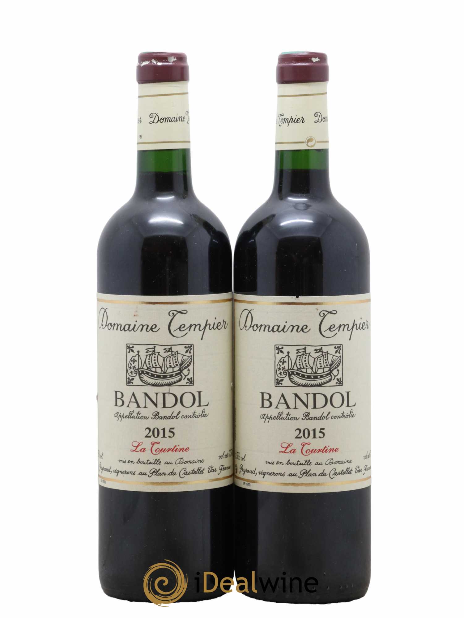 Bandol Domaine Tempier La Tourtine Famille Peyraud 2015 - Lot de 2 bouteilles - 0