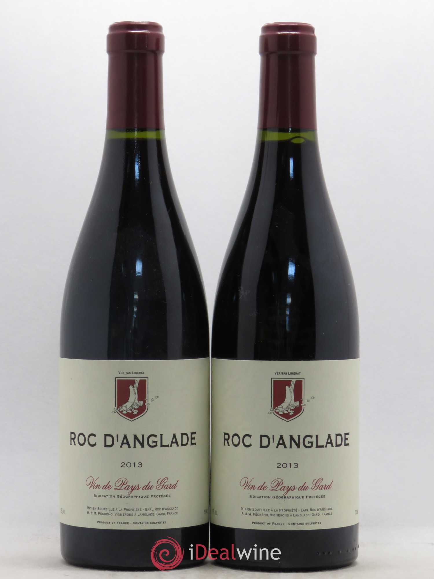 Gard Roc d'Anglade Rémy Pédréno 2013 - Lotto di 2 bottiglie - 0