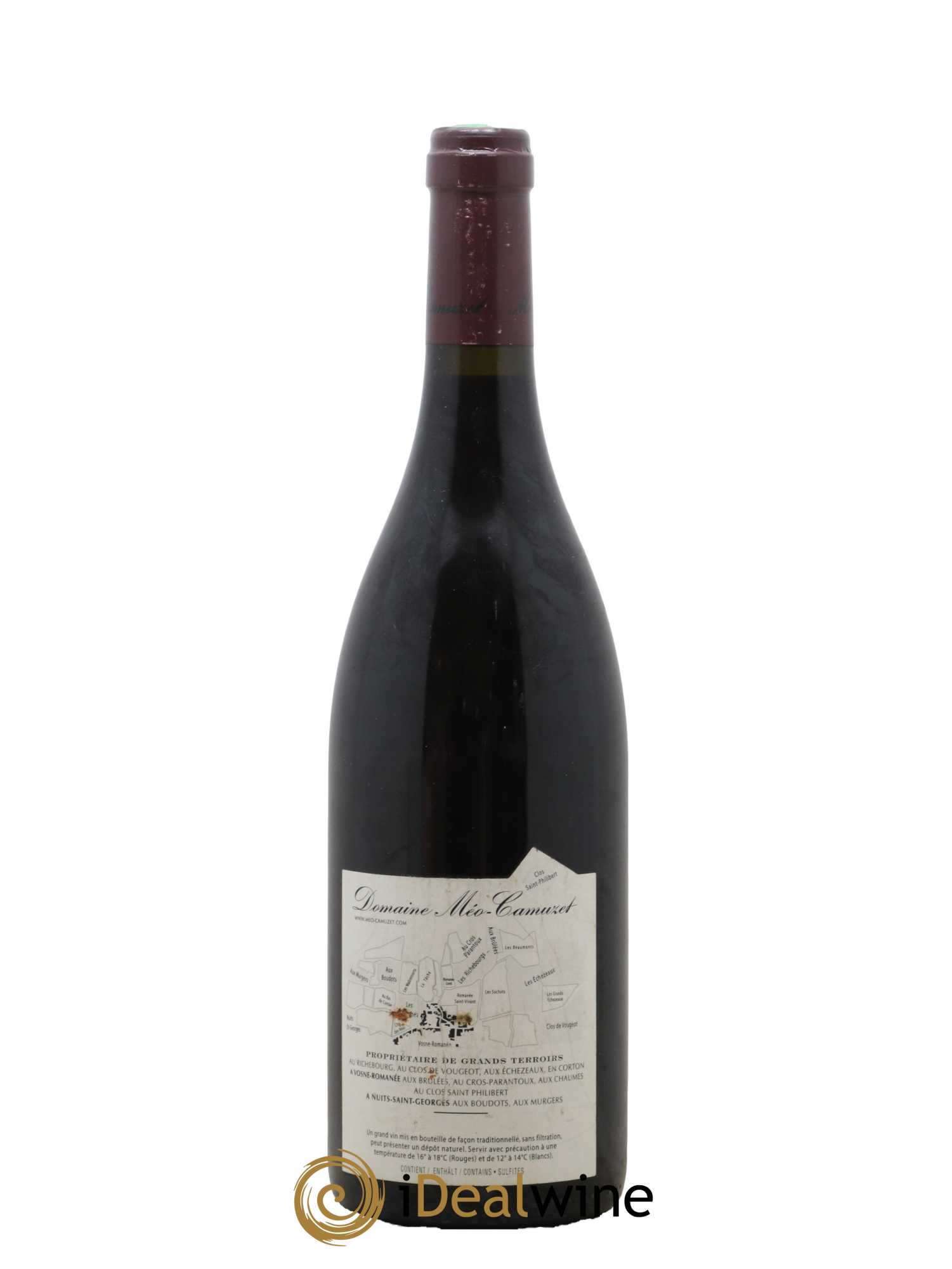 Vosne-Romanée 1er Cru Au Cros Parantoux Méo-Camuzet (Domaine) 2009 - Lot de 1 bouteille - 1