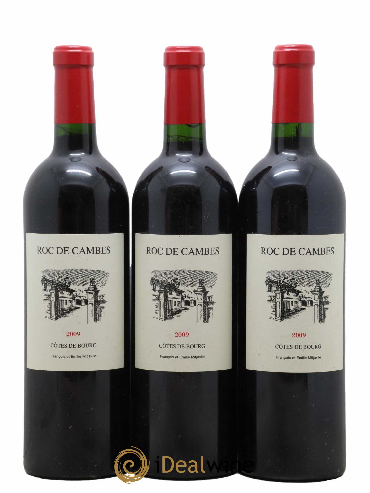 Roc de Cambes 2009 - Lotto di 3 bottiglie - 0