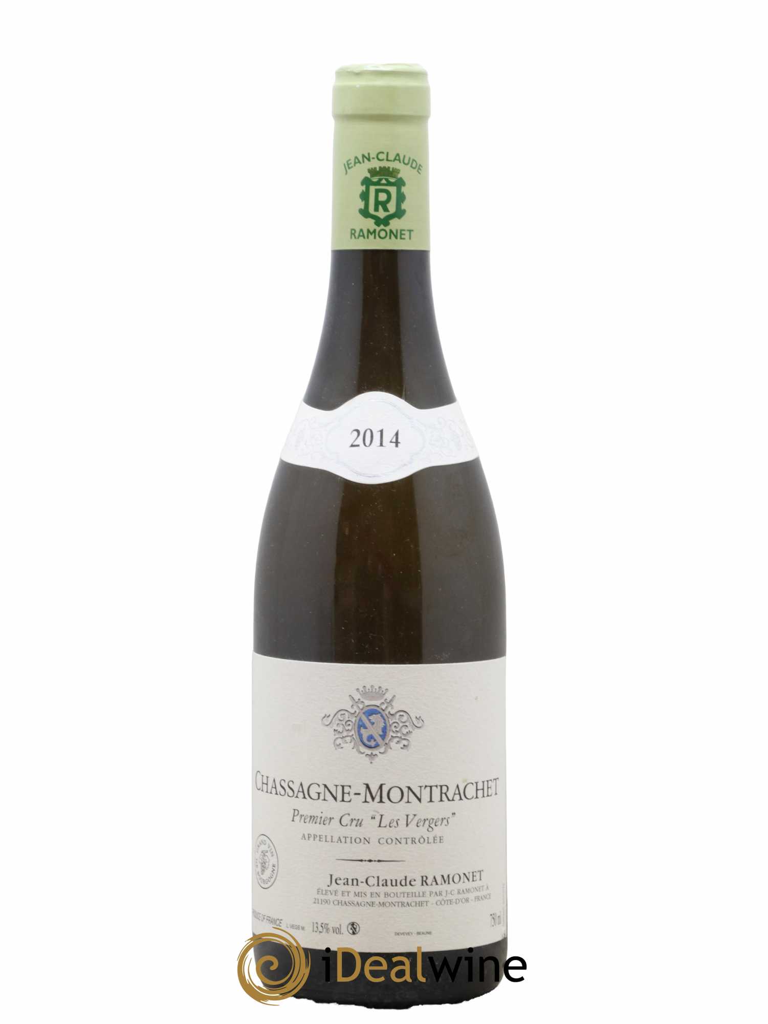 Chassagne-Montrachet 1er Cru Les Vergers Ramonet (Domaine) 2014 - Lot de 1 bouteille - 0