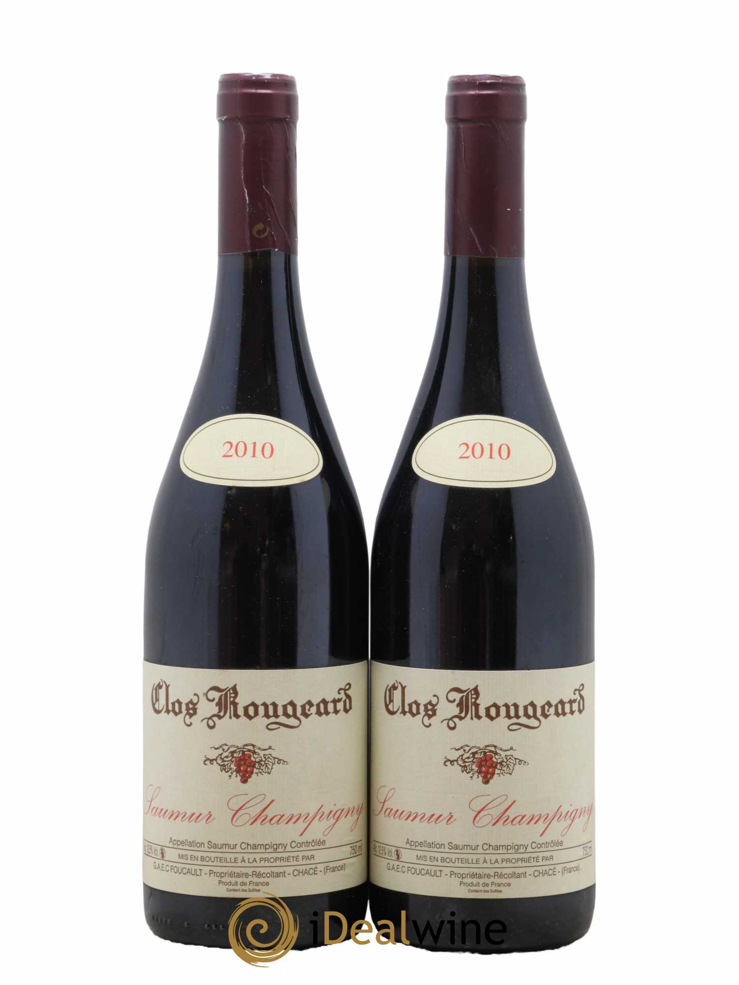 Saumur-Champigny Clos Rougeard 2010 - Posten von 2 Flaschen - 0