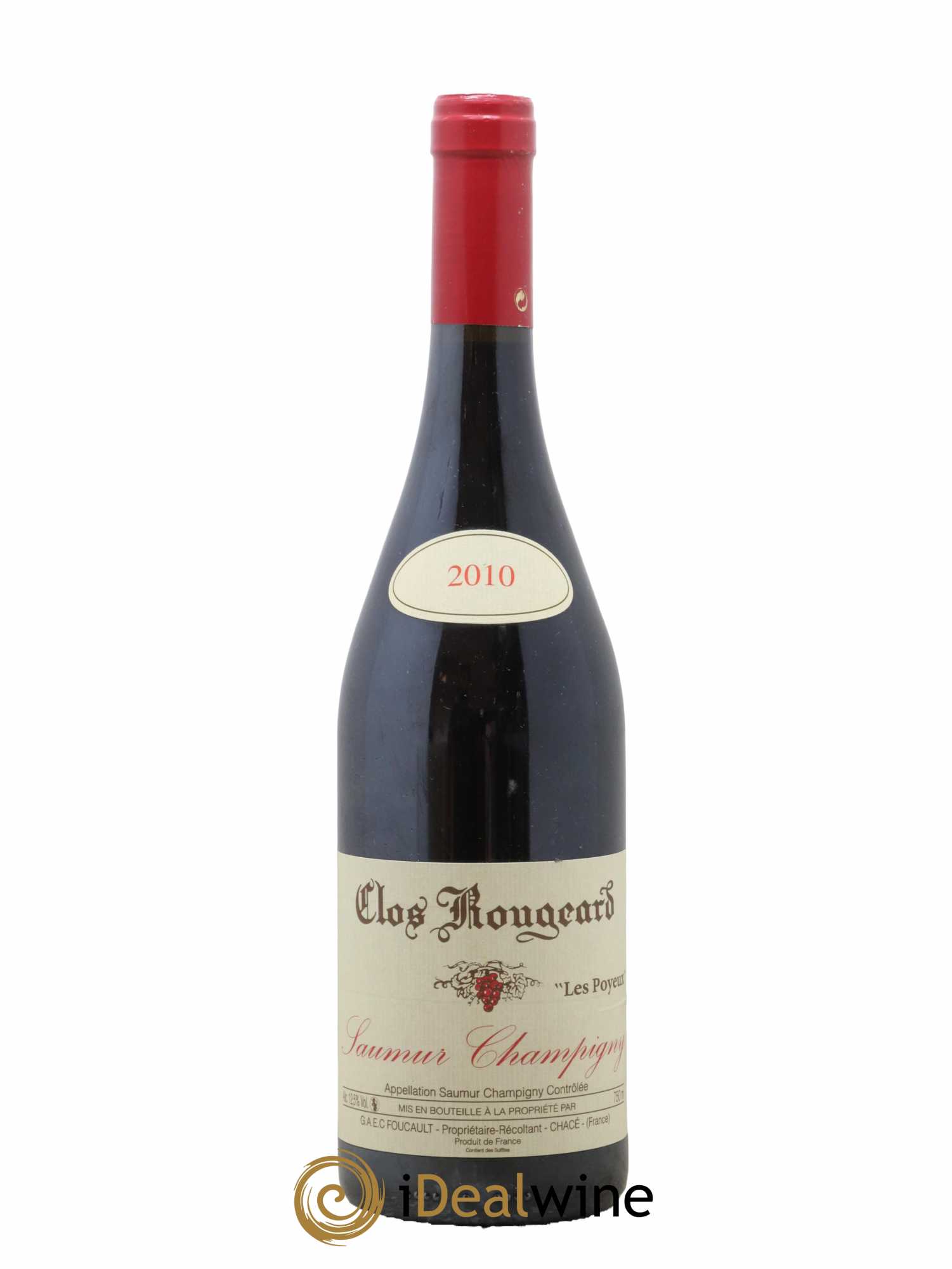 Saumur-Champigny Les Poyeux Clos Rougeard 2010 - Lot de 1 bouteille - 0