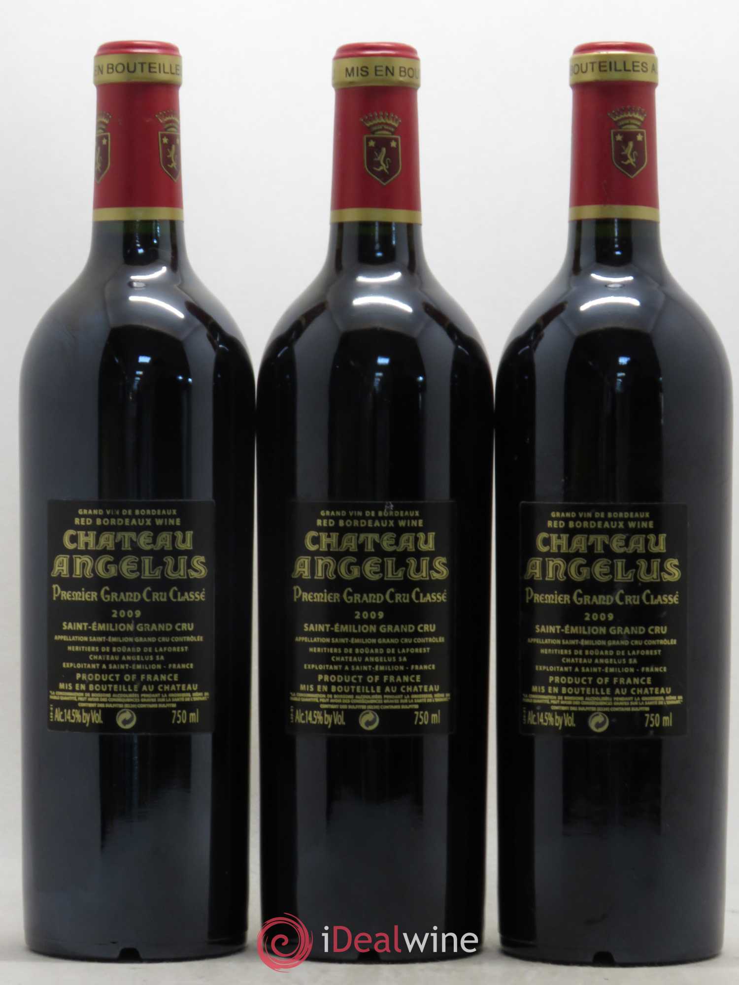 Château Angélus 1er Grand Cru Classé A 2009 - Lot de 6 bouteilles - 4