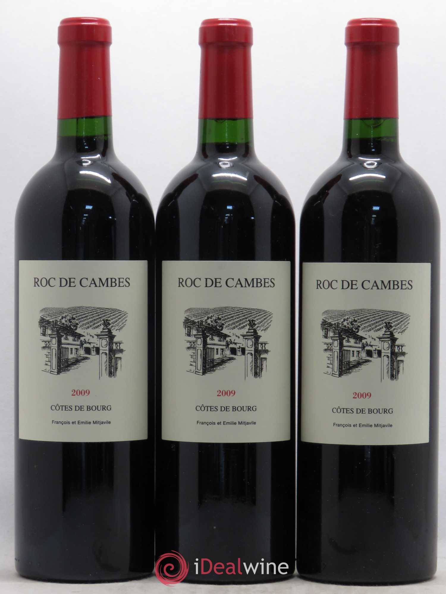 Roc de Cambes 2009 - Posten von 6 Flaschen - 2