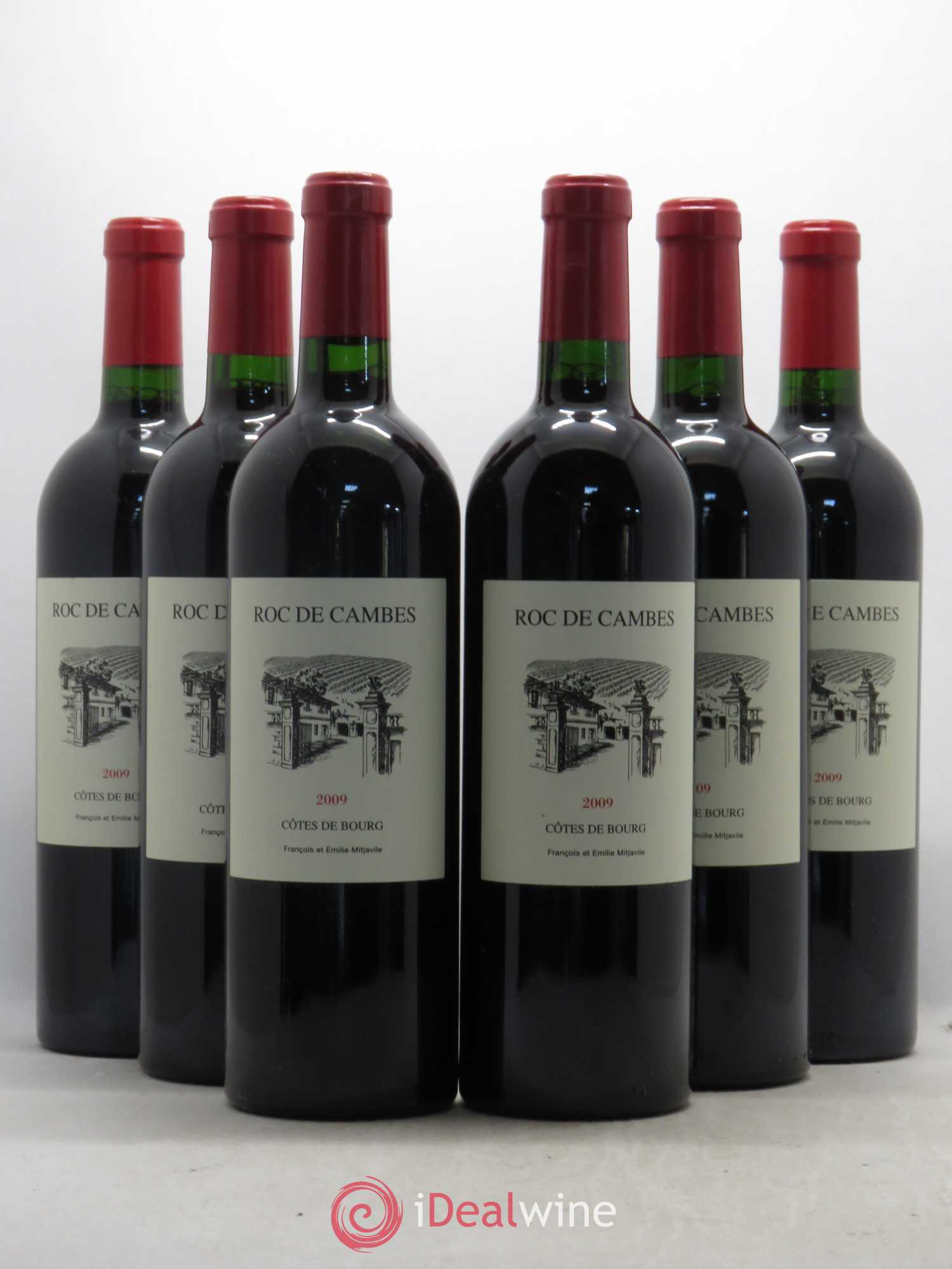 Roc de Cambes 2009 - Posten von 6 Flaschen - 0